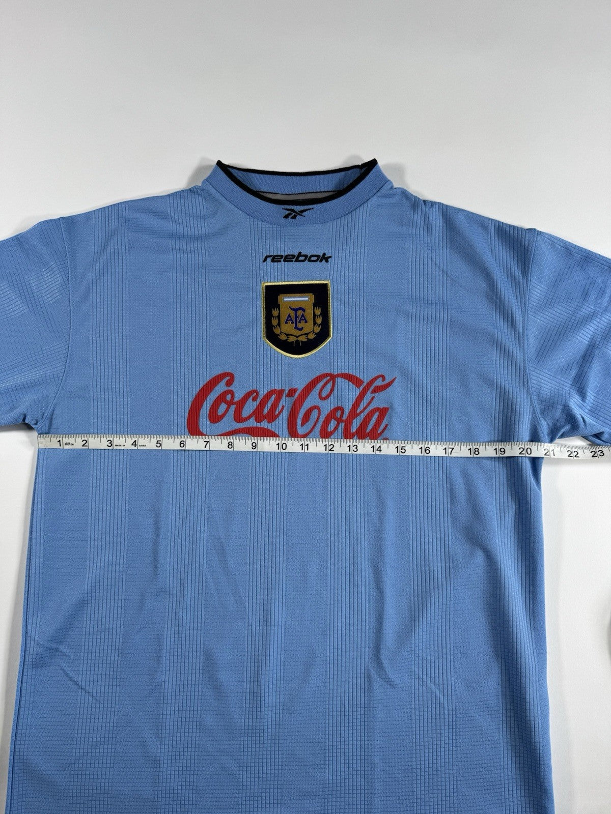 Argentina AFA 1999 2000 Training Football Shirt Jersey Size M | Rebook