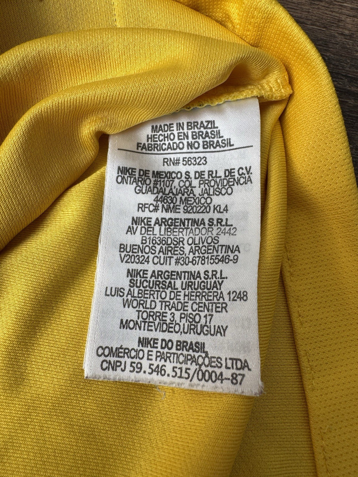 Neymar Brazil 2014 Home Jersey L | Nike Brazil  Vintage | Brasil 2014