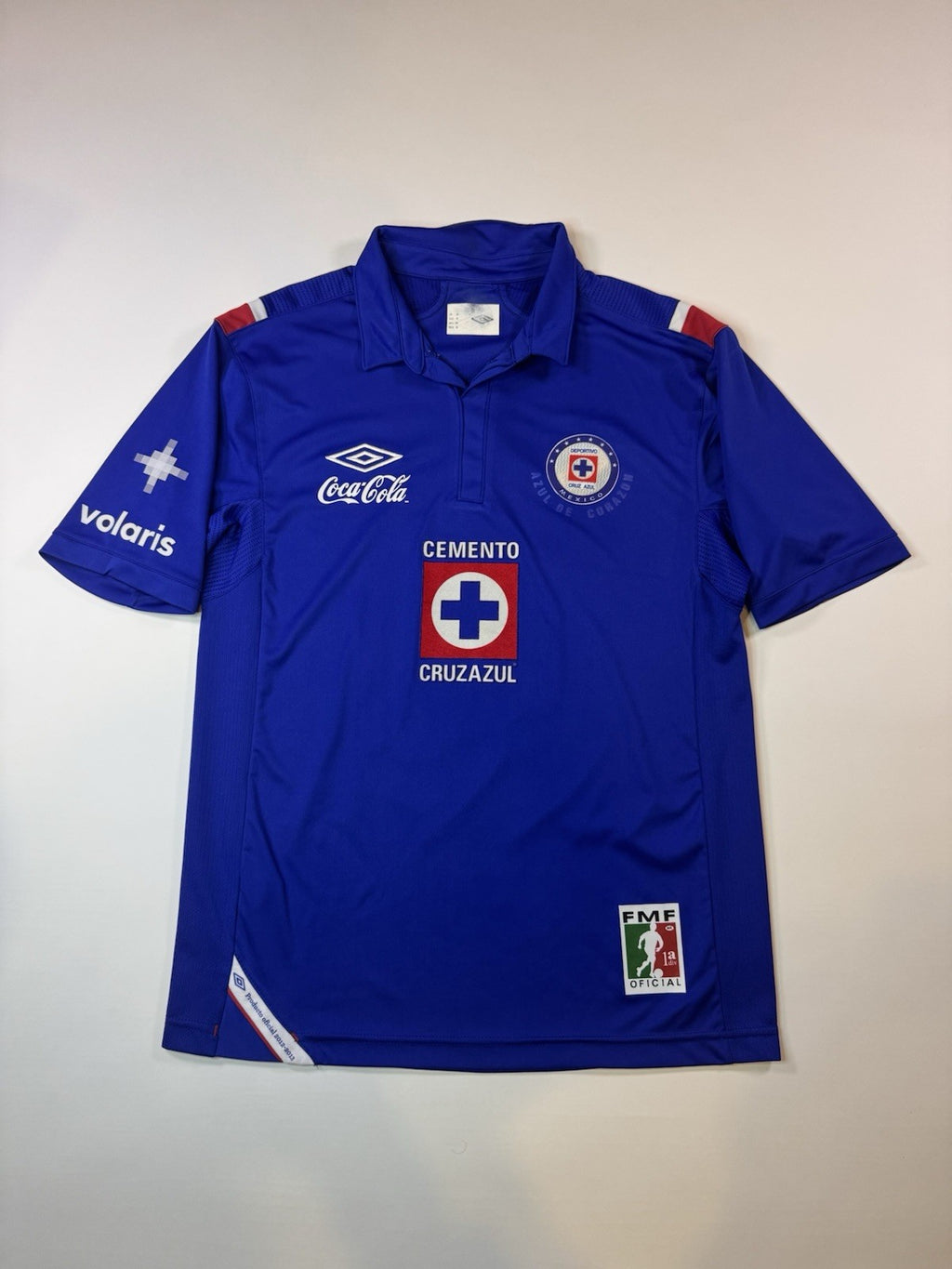 Cruz Azul 2012 2013 Chaco Gimenez Home Football Shirt Jersey Size M