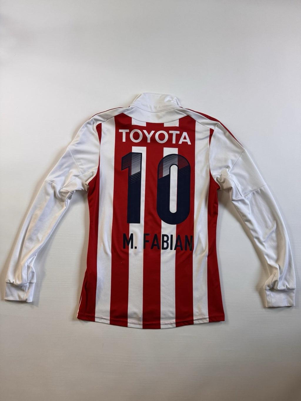 Marco Fabian Chivas Guadalajara 2012-13 Home Jersey Long Sleeve Size S Adidas