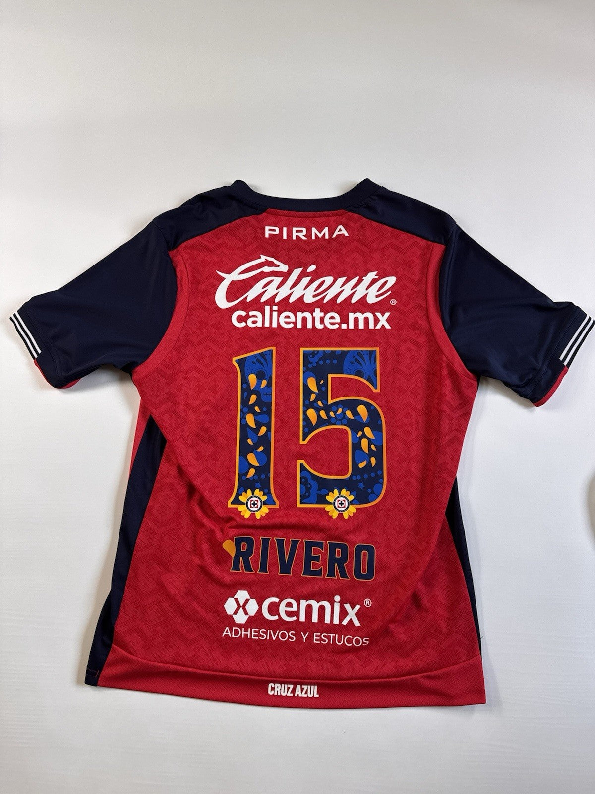 Cruz Azul 2024 2025 Dia de Muertos Ignacio Nacho Rivero Jersey Size L 