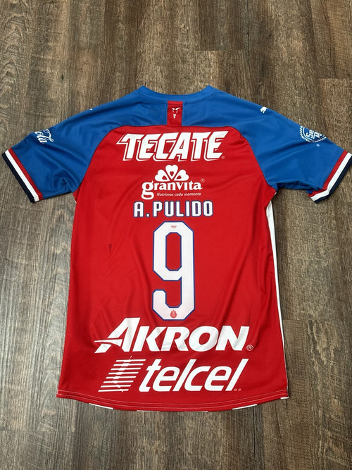 Alan Pulido Chivas Guadalajara 2019-20 Home Jersey Size M | Liga MX Puma Shirt