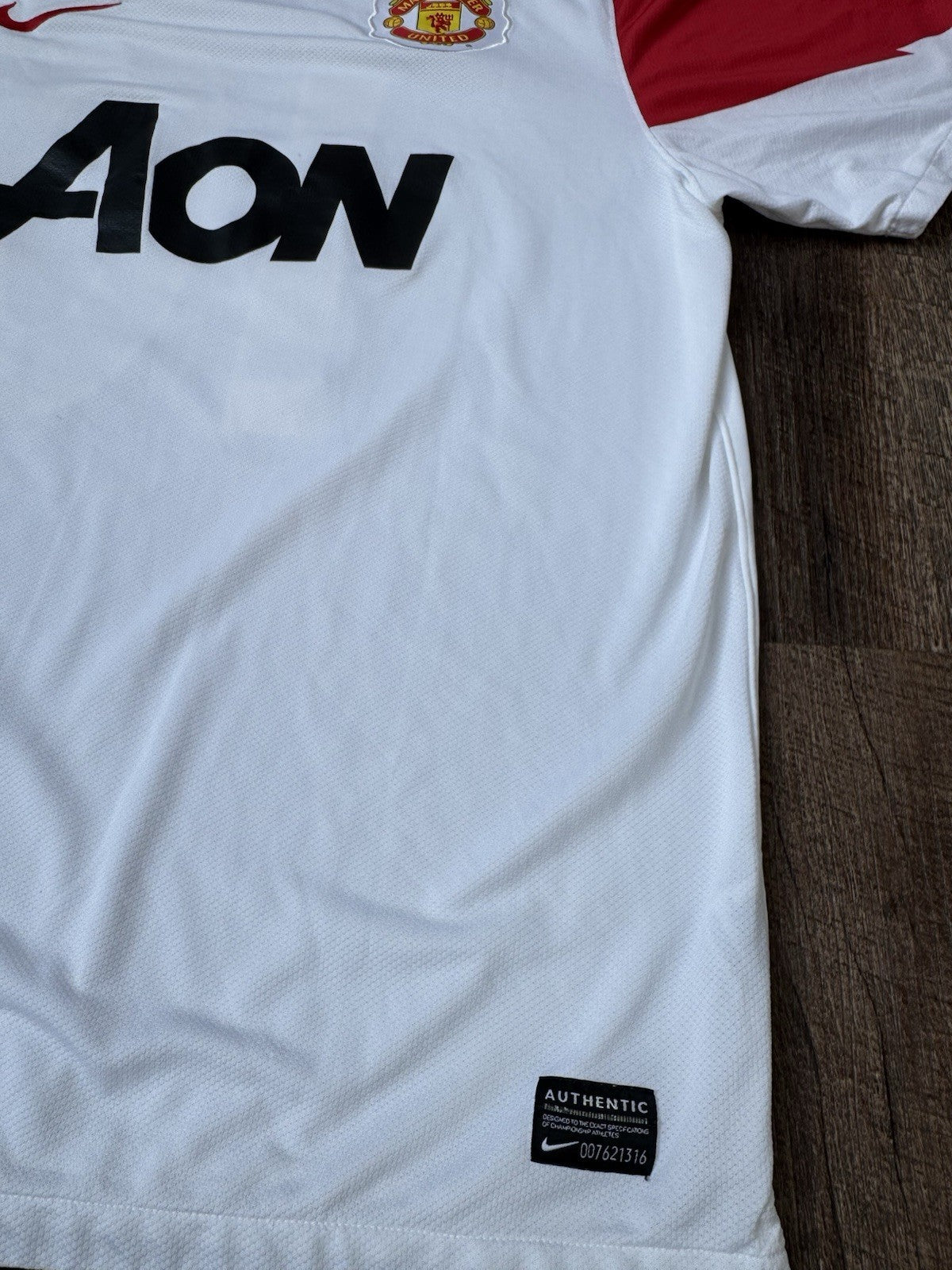 Wayne Rooney Manchester United 2010 - 2011 Away Jersey L | Nike  Vintage Premier