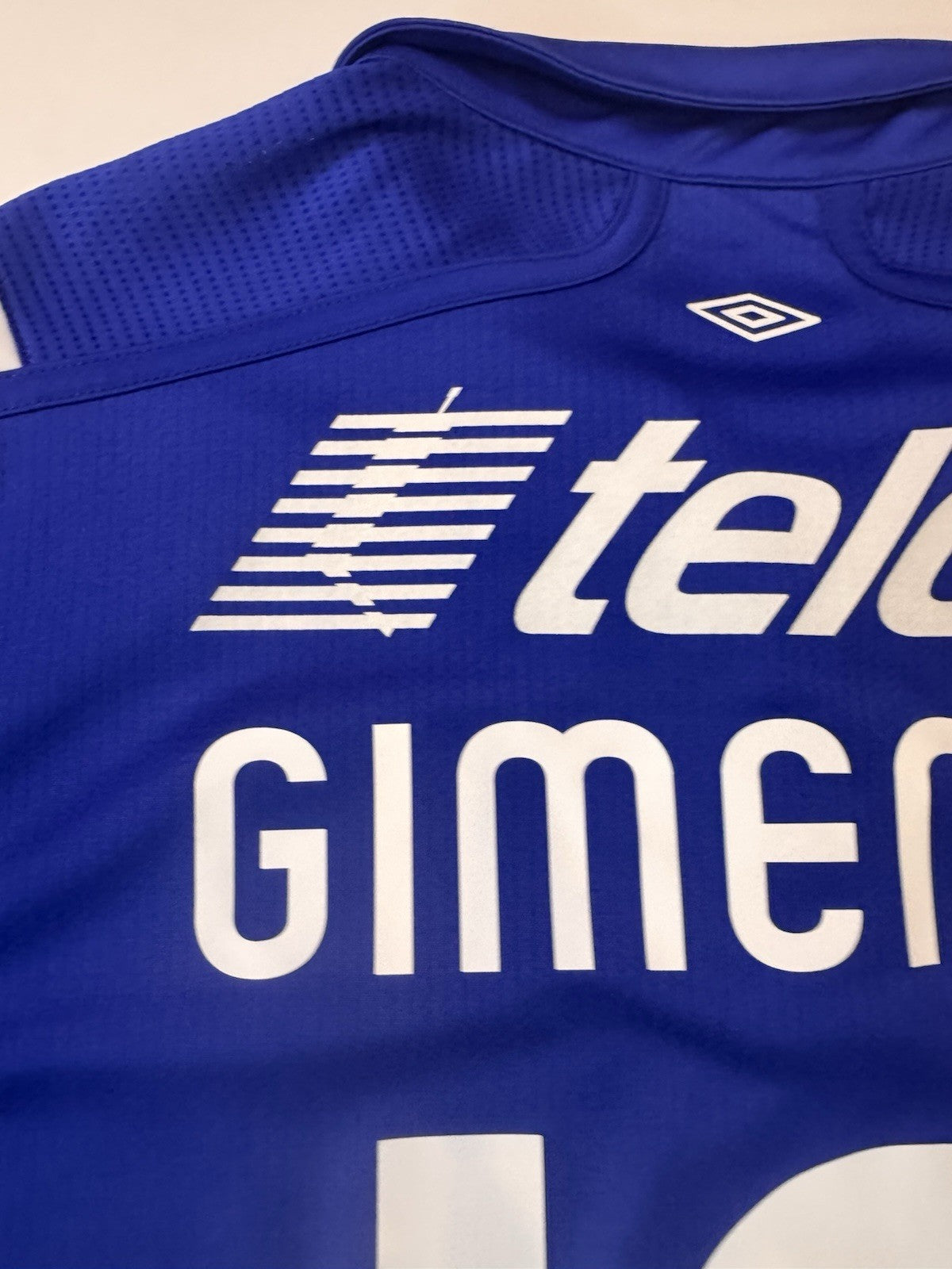 Cruz Azul 2012 2013 Chaco Gimenez Home Football Shirt Jersey Size M