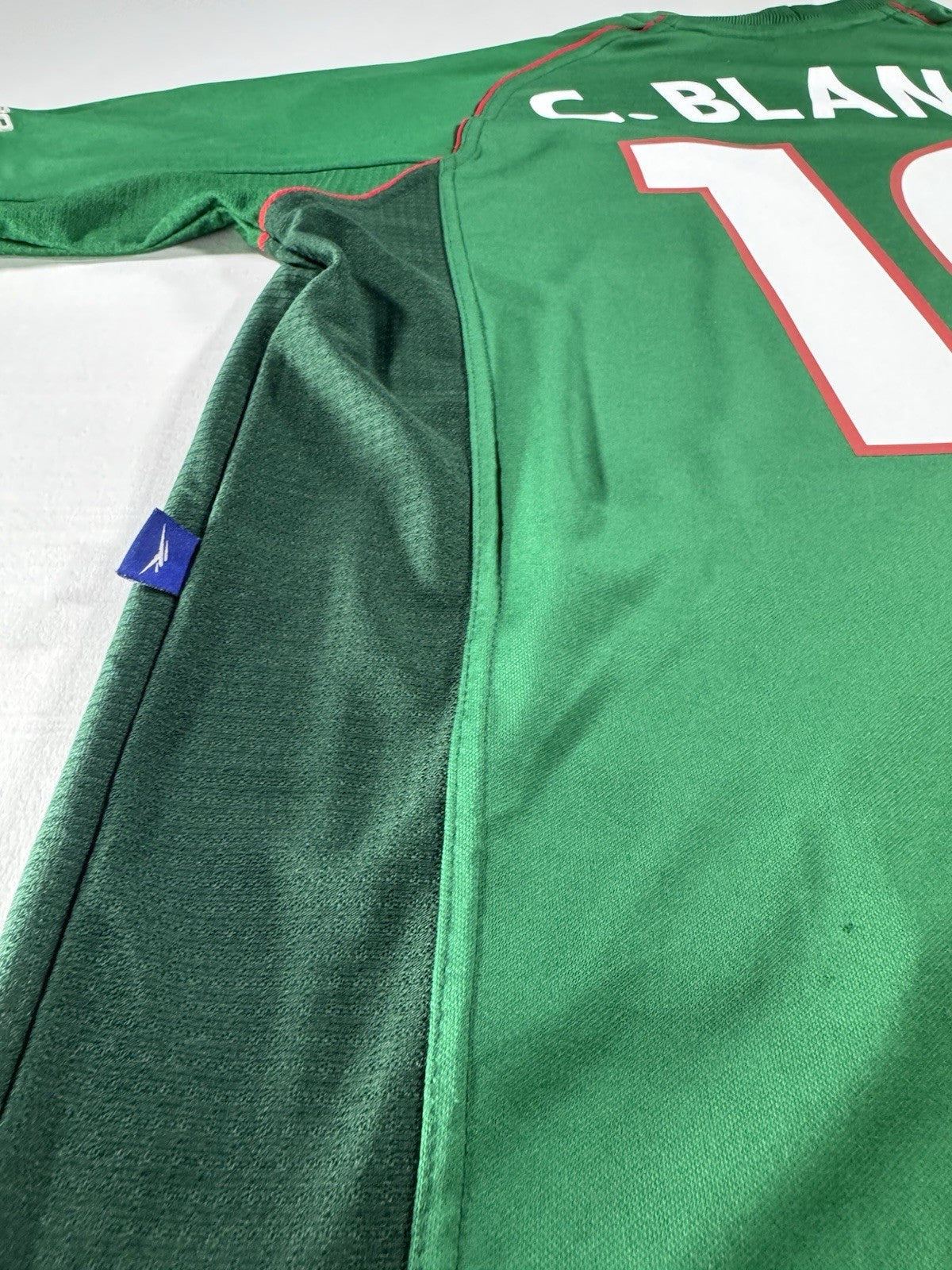 Mexico 2001 Cuauhtemoc Blanco Home Football Shirt Jersey Size L