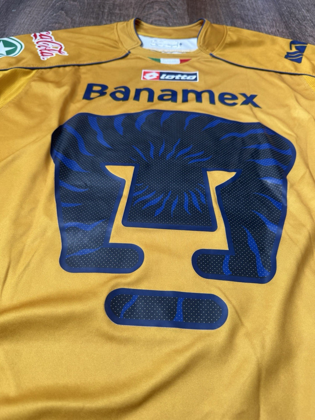 Dario Veron Pumas UNAM 2006 - 2007 Home Jersey M | Lotto  Liga MX Vintage Rare