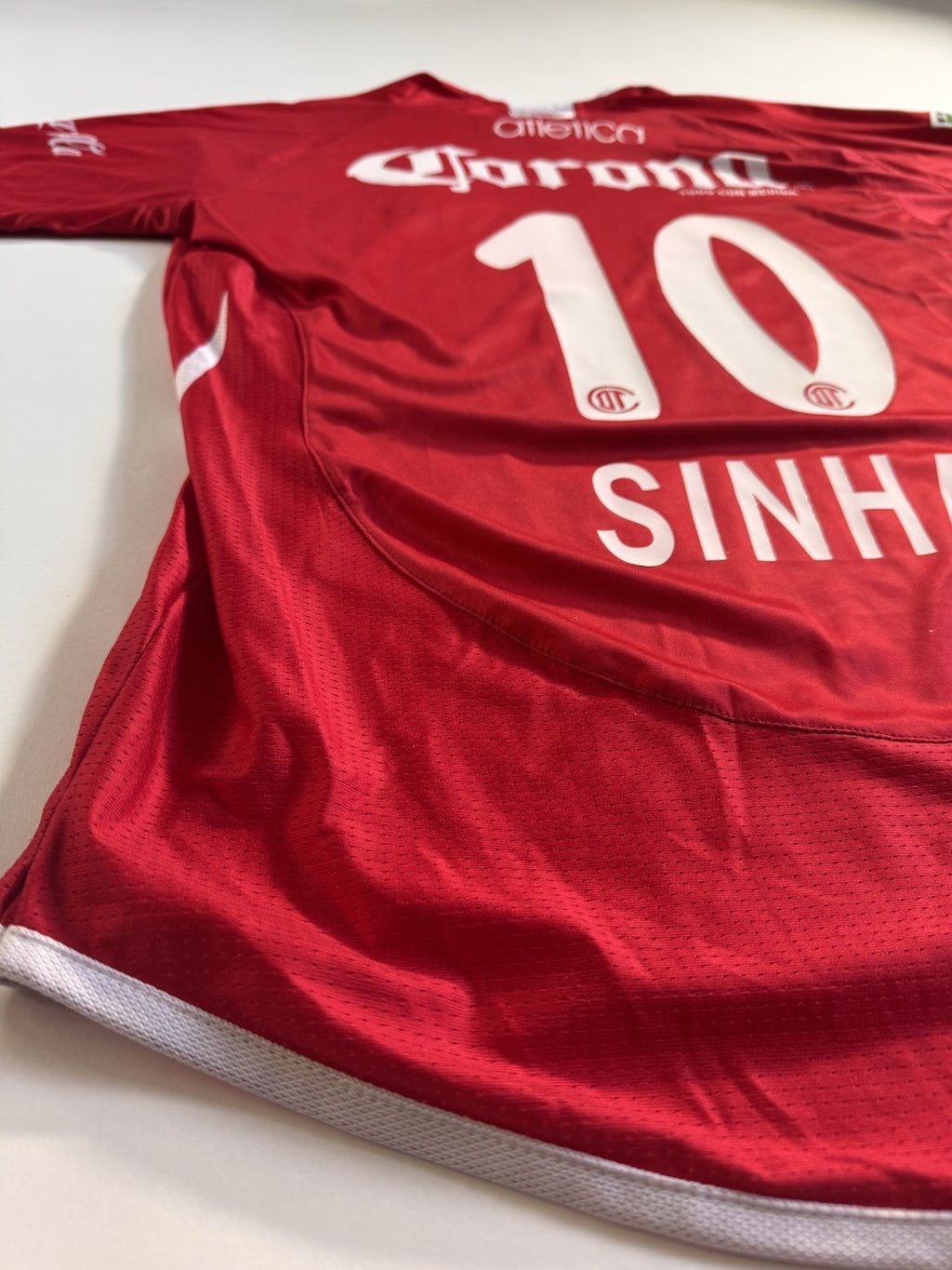 Toluca 2009 2010 Antonio Naelson Sinha Home Football Shirt Jersey Size L
