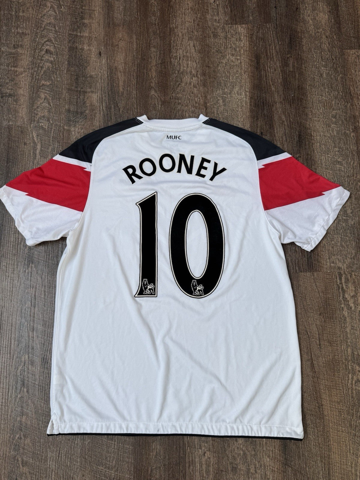 Wayne Rooney Manchester United 2010 - 2011 Away Jersey L | Nike  Vintage Premier