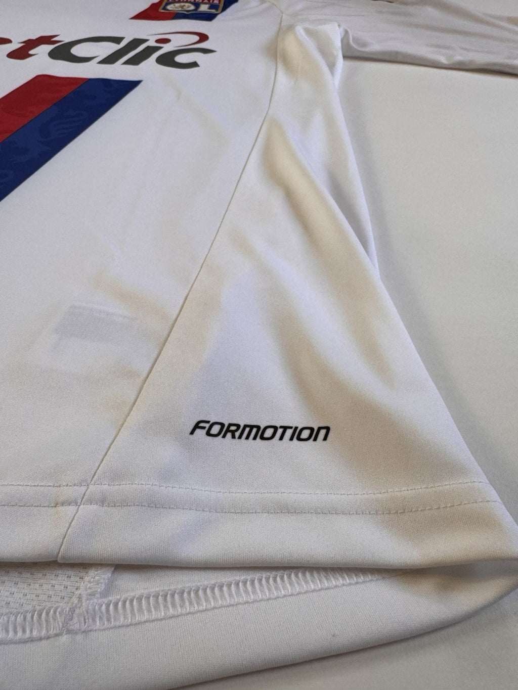 Olympique Lyon 2010 2011 Home Jersey Adidas FORMOTION Player Issue Size L NWT