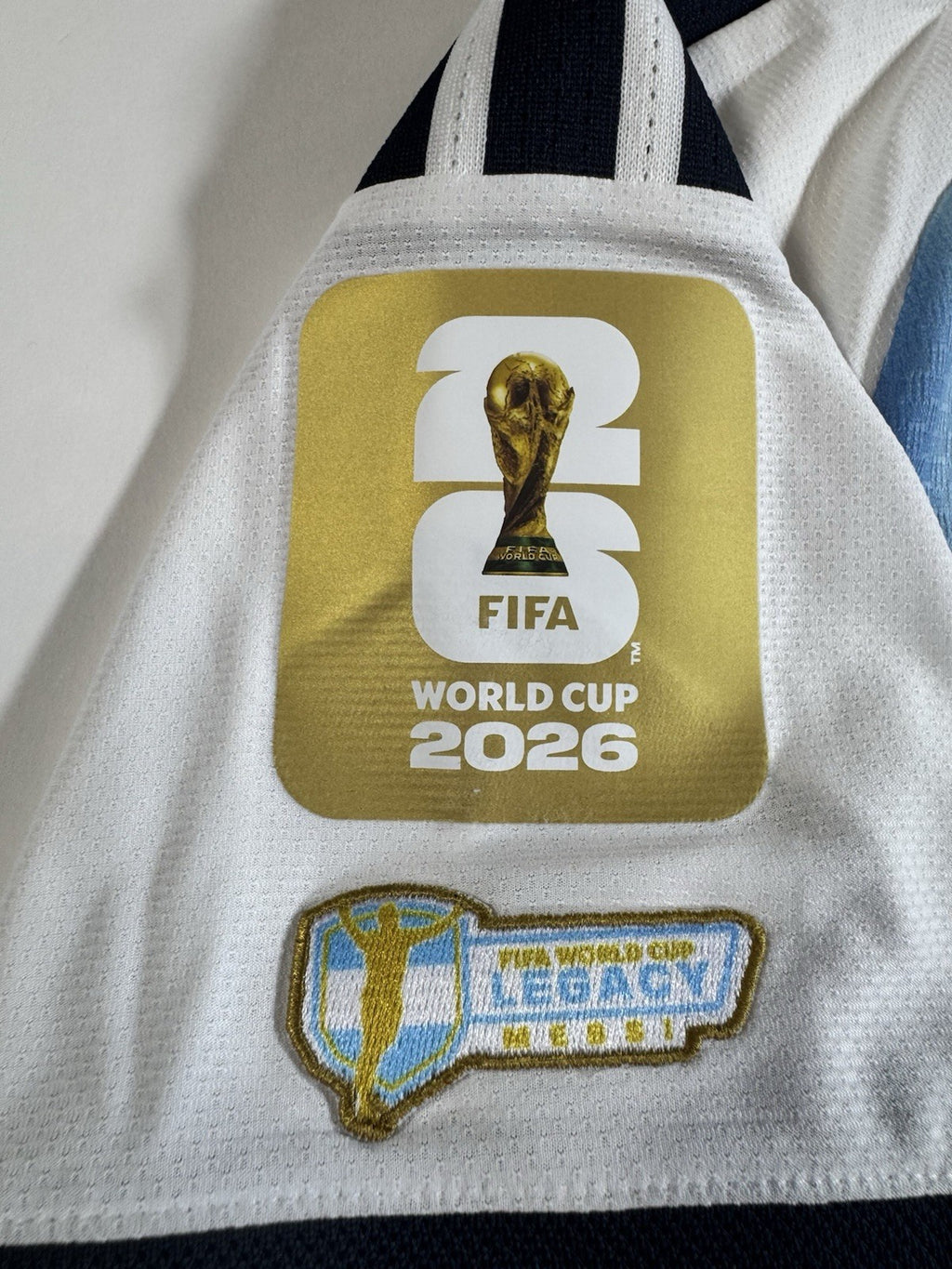 Argentina Lionel Messi Player Version Match Detail vs Egypt Jersey Size L NWT