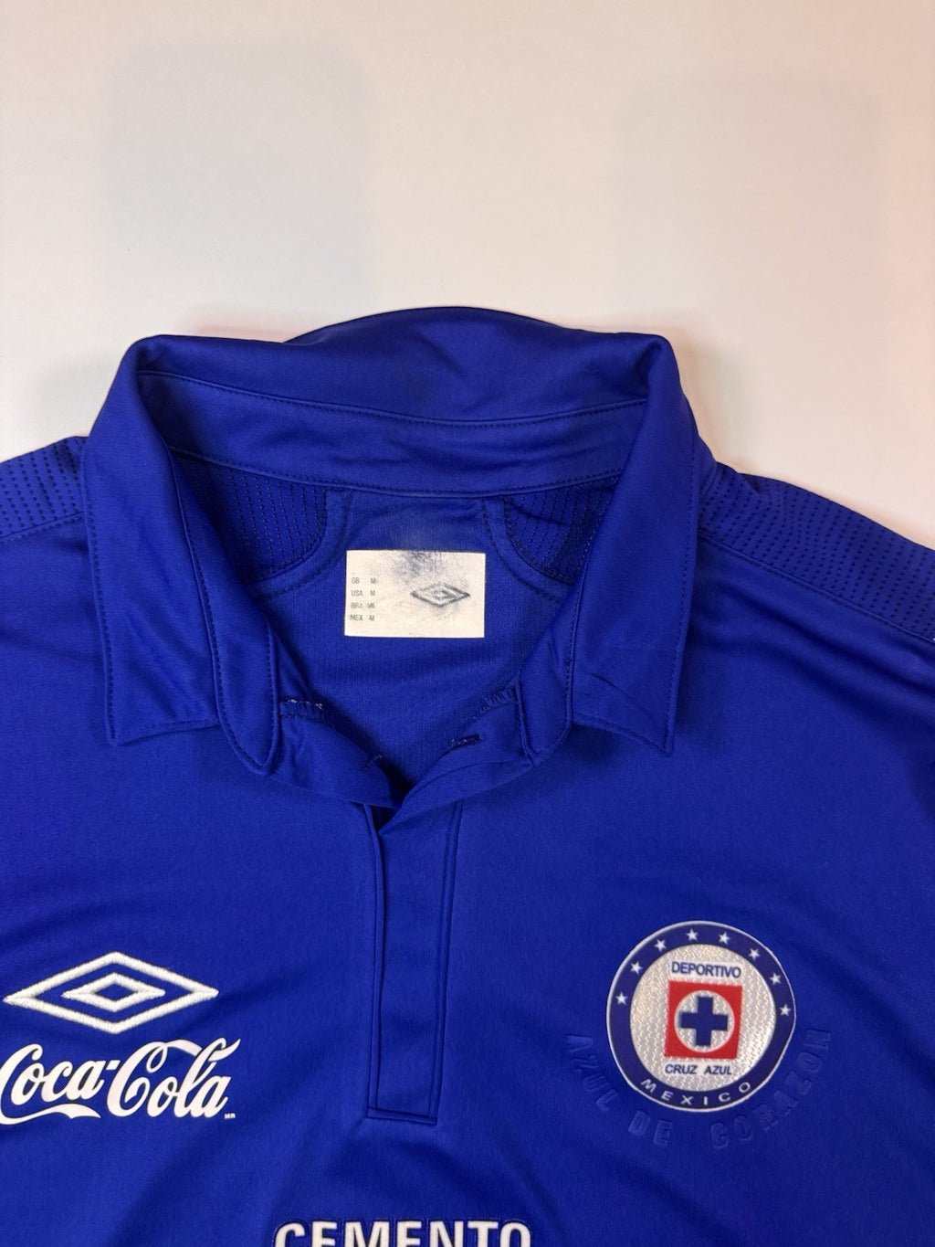 Cruz Azul 2012 2013 Chaco Gimenez Home Football Shirt Jersey Size M