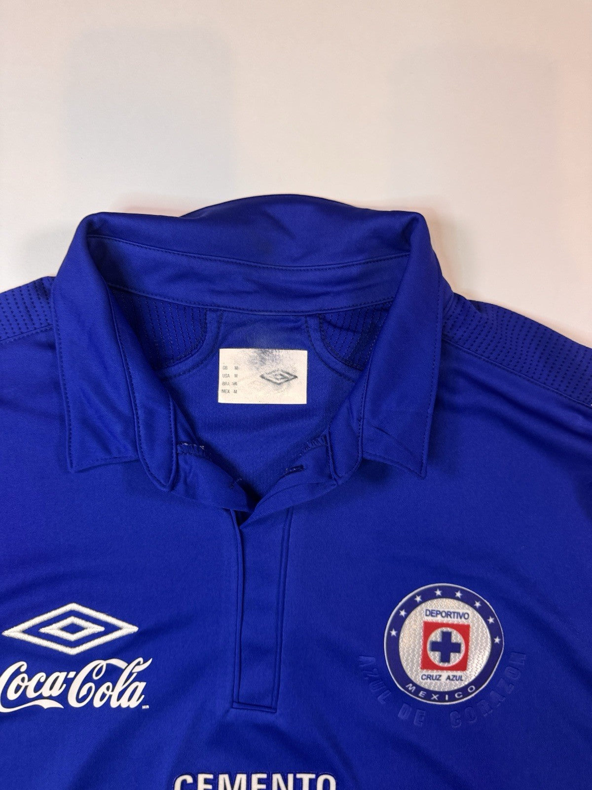 Cruz Azul 2012 2013 Chaco Gimenez Home Football Shirt Jersey Size M