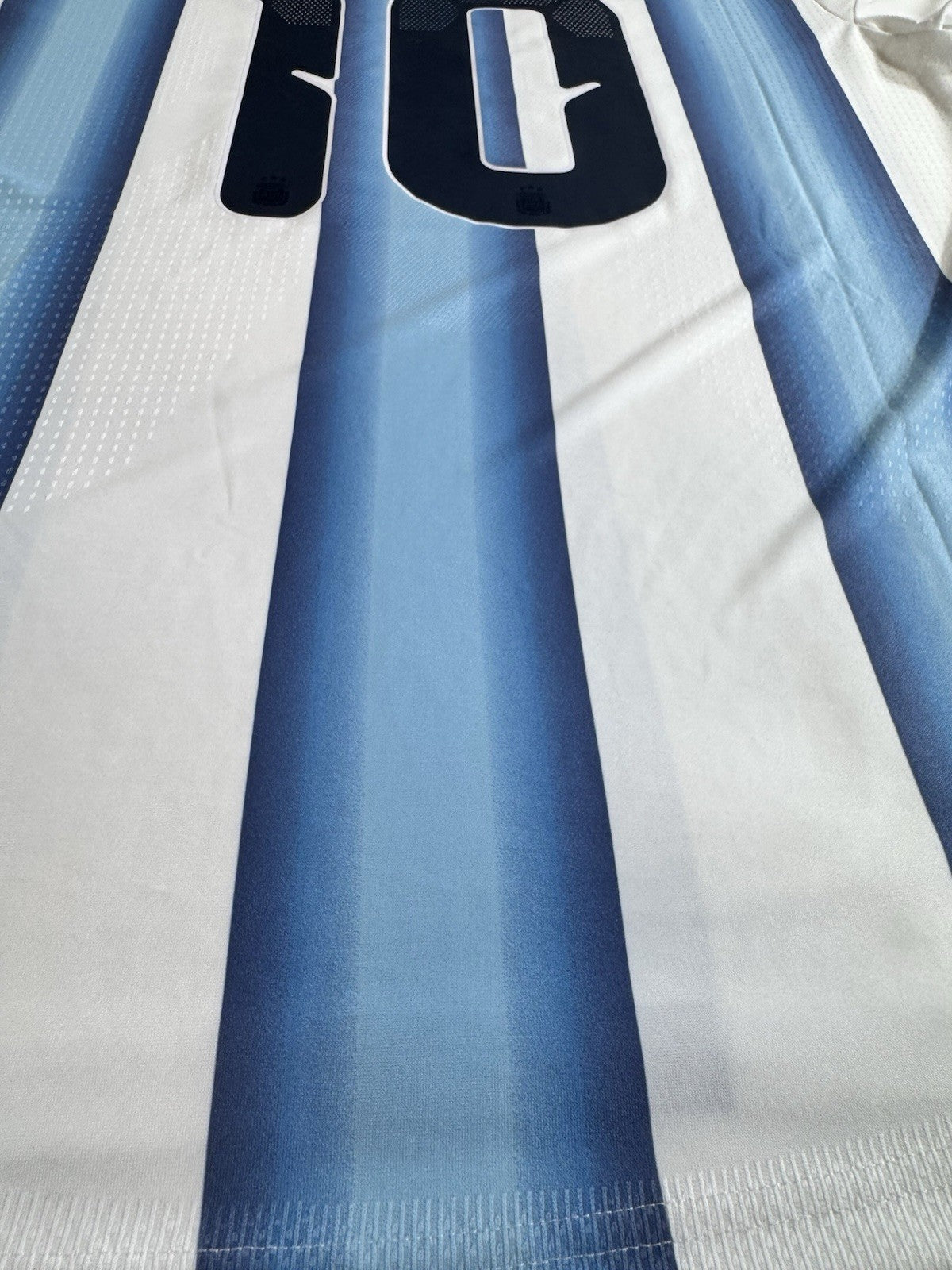 Argentina Lionel Messi Player Version Match Detail vs Egypt Jersey Size XL NWT