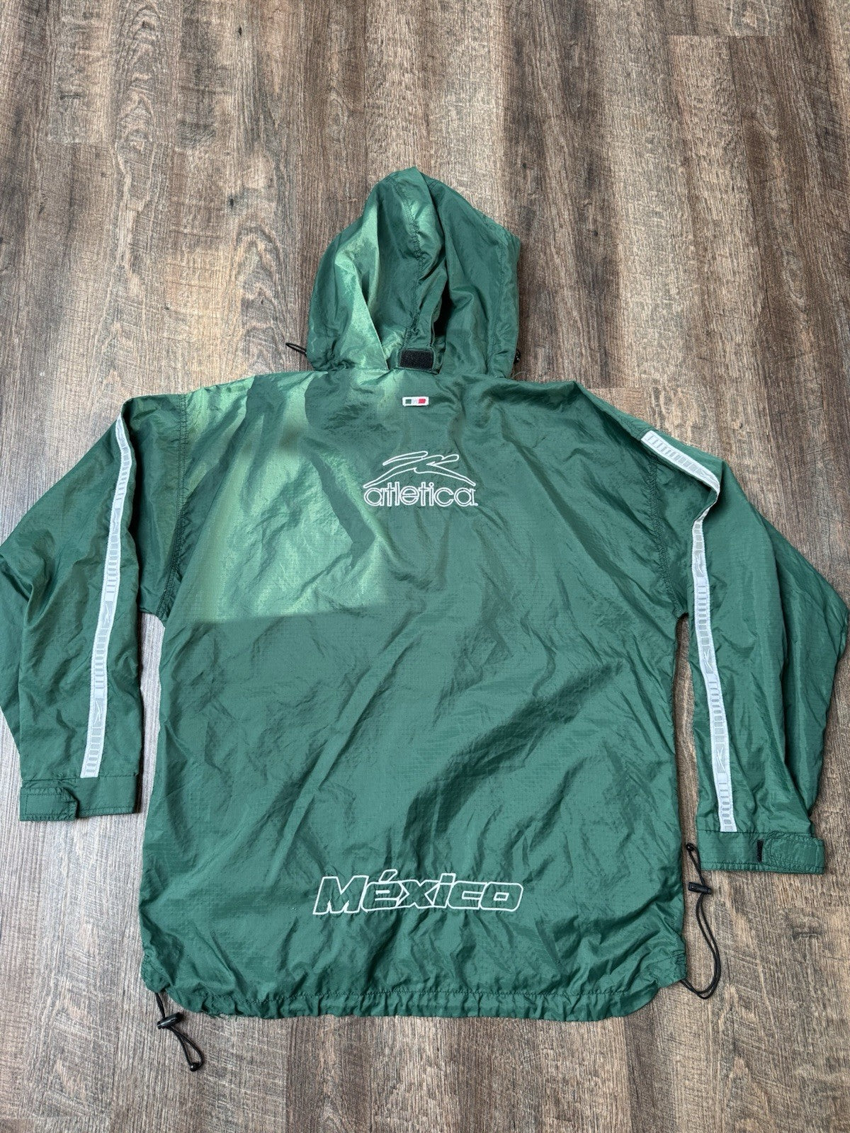 Mexico National Team 2000s Atletica Windbreaker Jacket Vintage Size L 