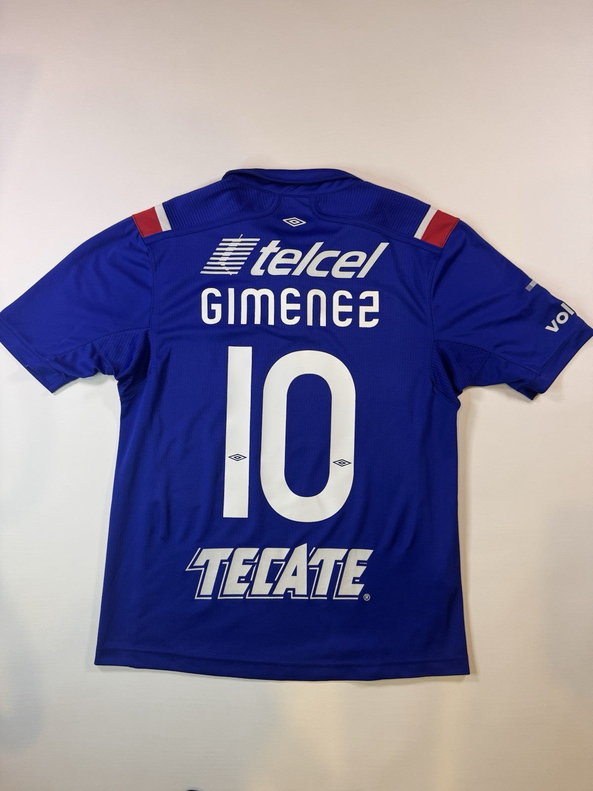 Cruz Azul 2012 2013 Chaco Gimenez Home Football Shirt Jersey Size M