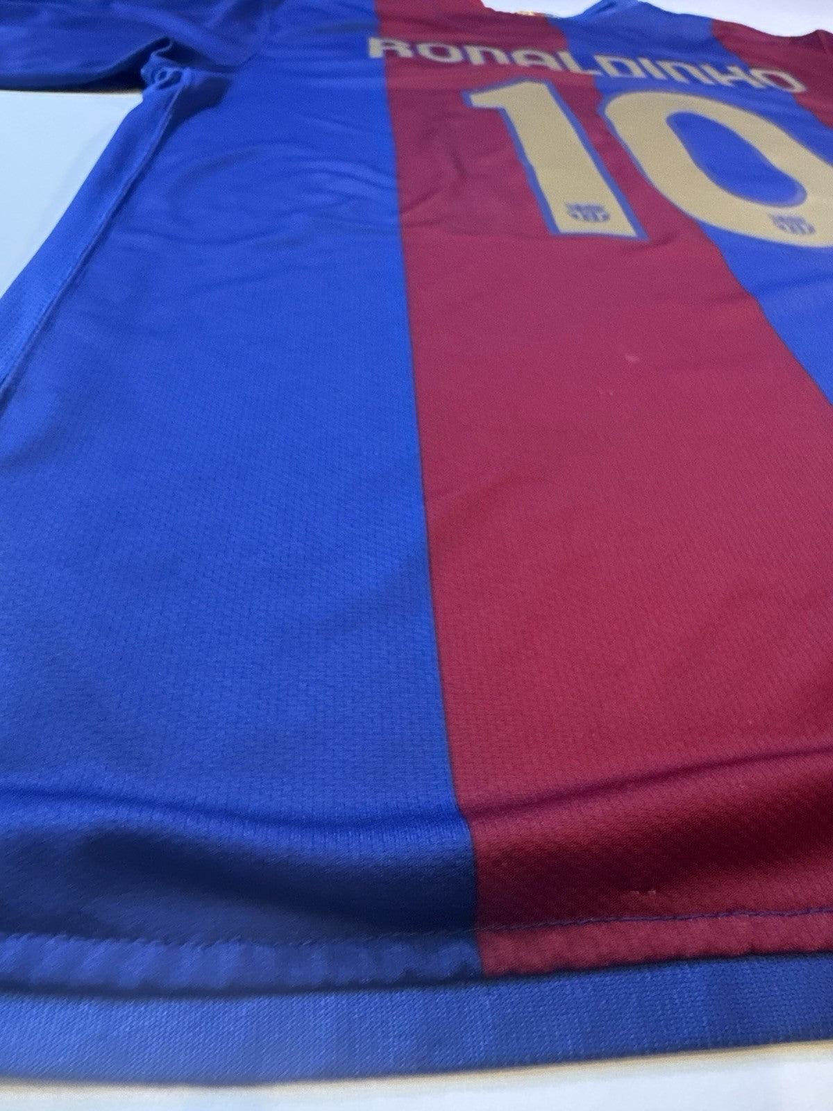 Barcelona 2006 2007 Ronaldinho Home Football Shirt Jersey Size XL