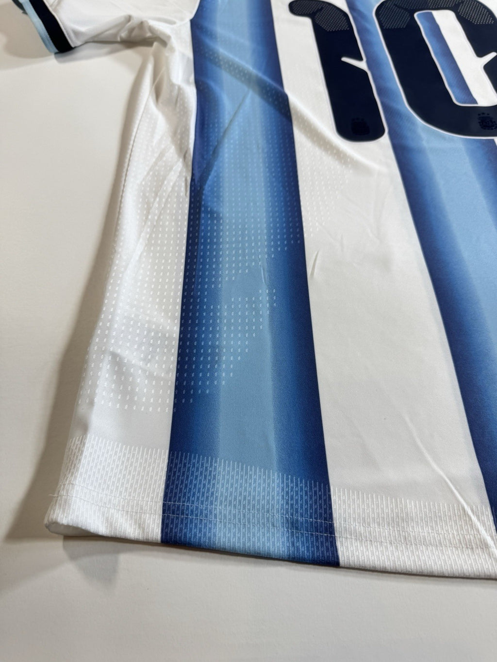 Argentina Lionel Messi Player Version Match Detail vs Egypt Jersey Size L NWT