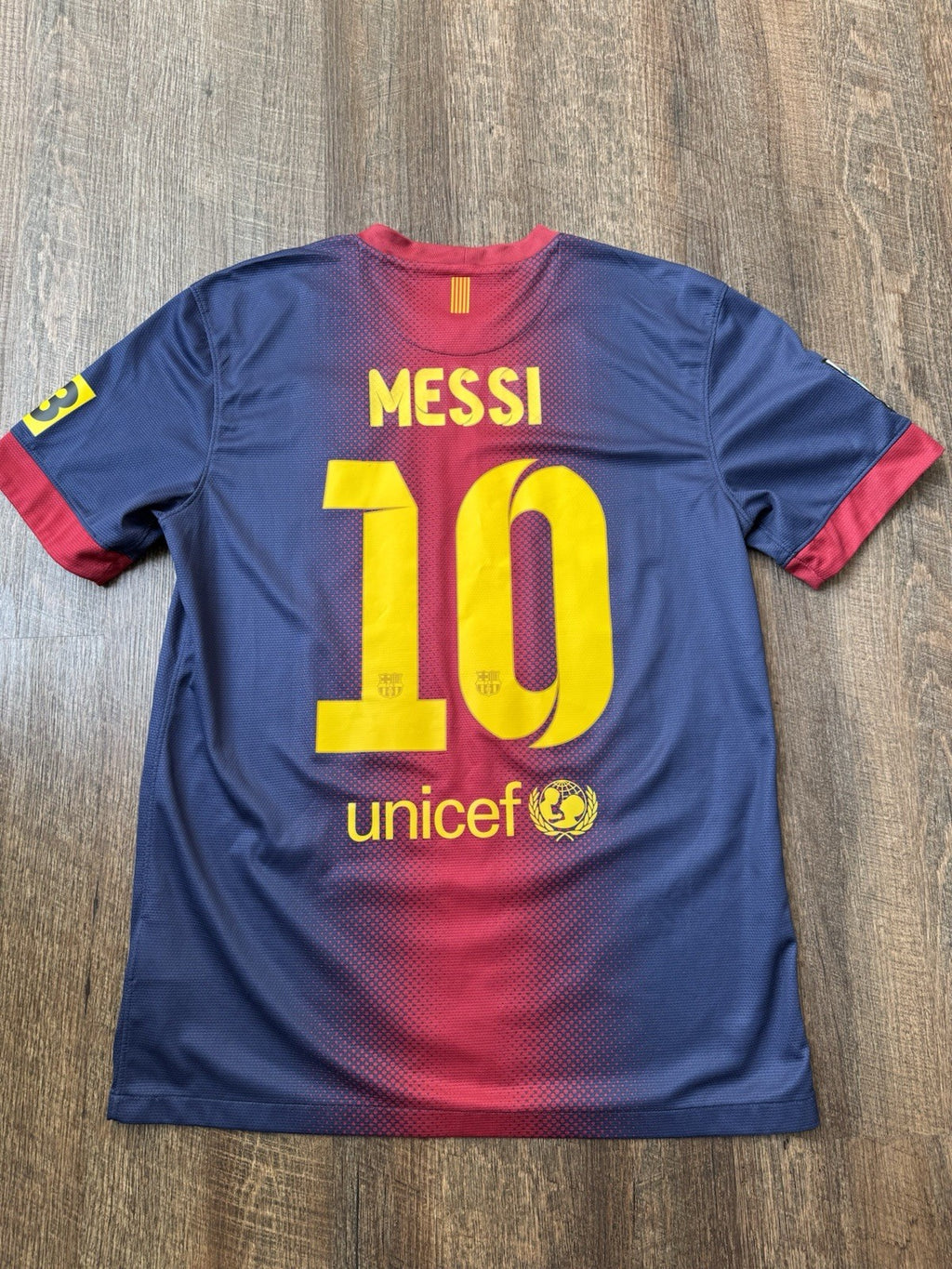 Barcelona 2012 2013 Lionel Messi Home Football Shirt Jersey Size M | Check Desc*