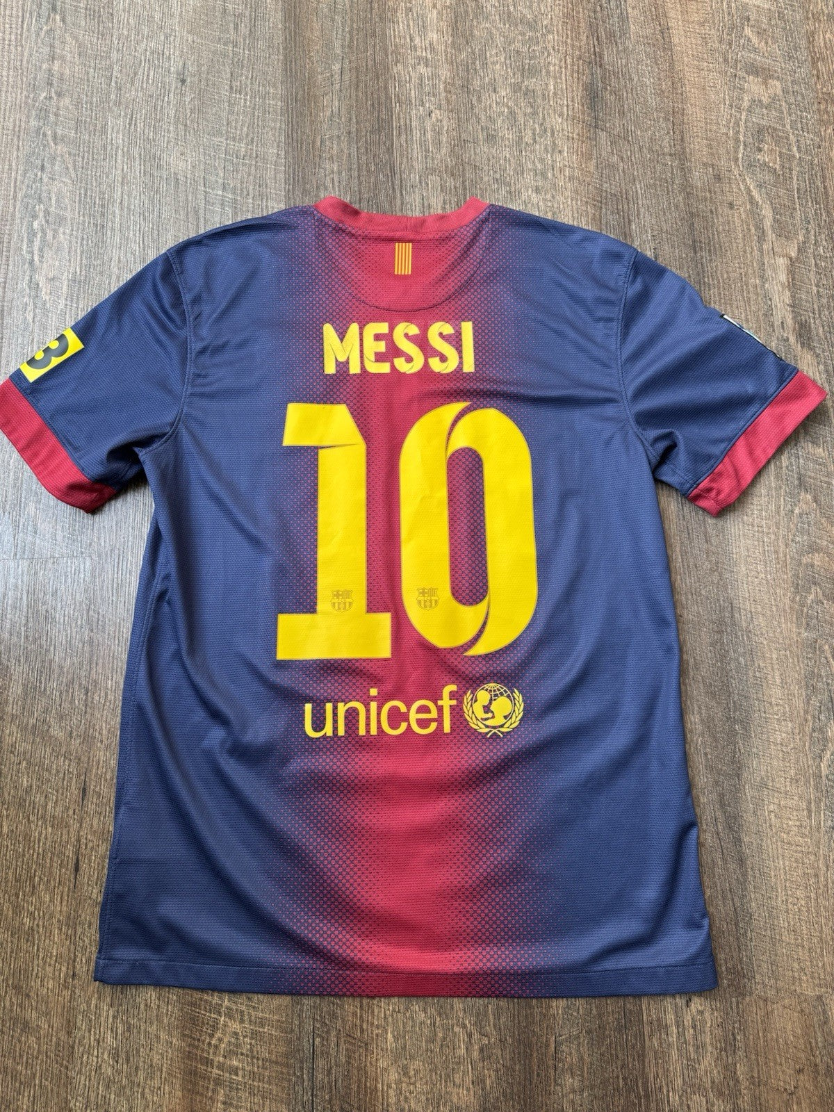Barcelona 2012 2013 Lionel Messi Home Football Shirt Jersey Size M | Check Desc*