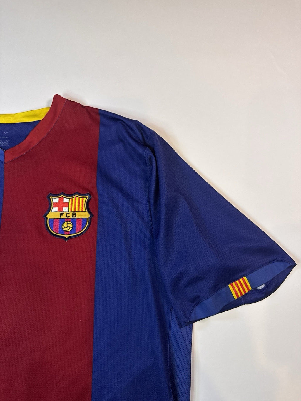 Barcelona 2006 2007 Ronaldinho Home Football Shirt Jersey Size XL