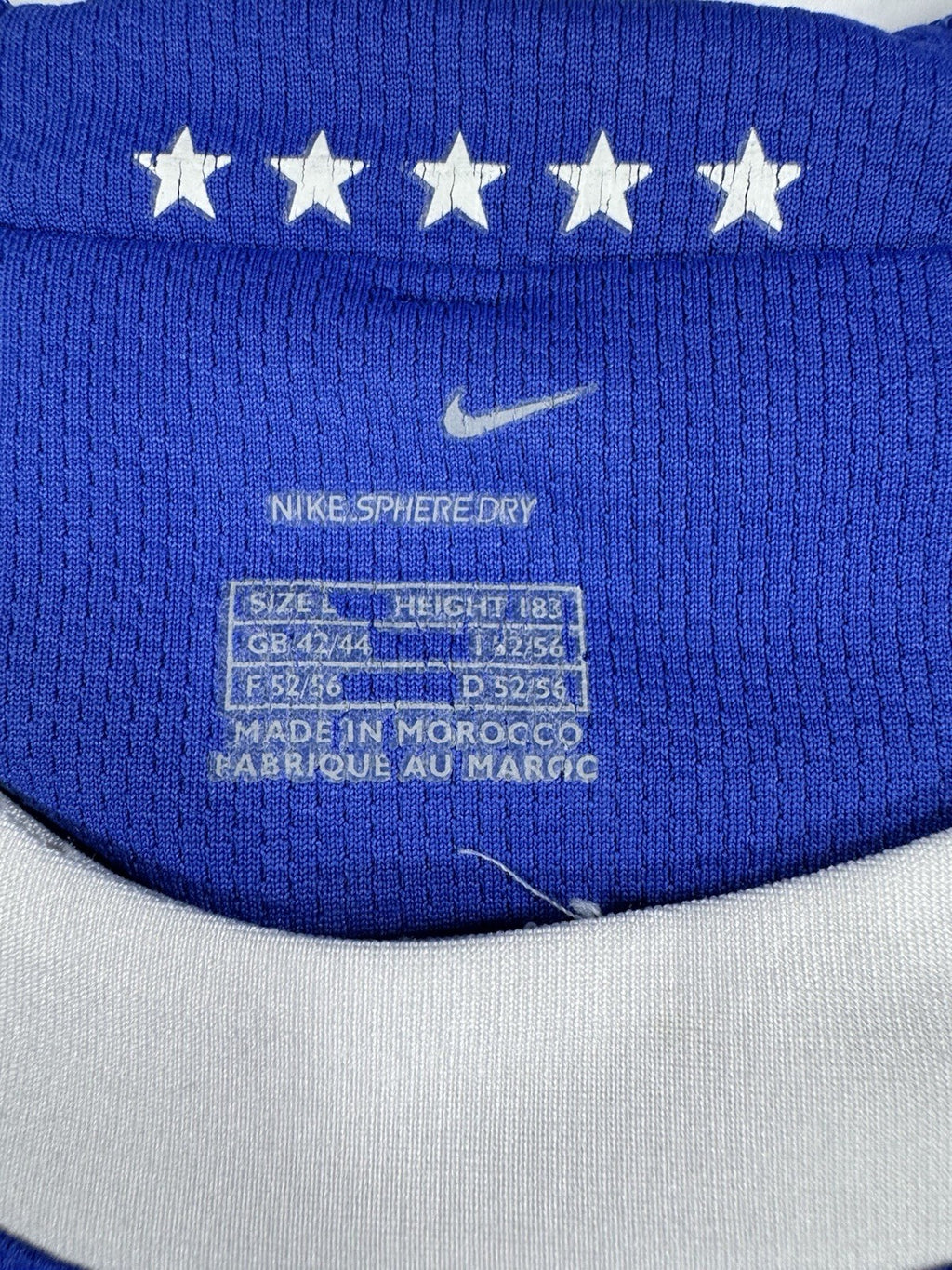 Brazil 2006 World Cup Ronaldinho Away Football Shirt Jersey Size L