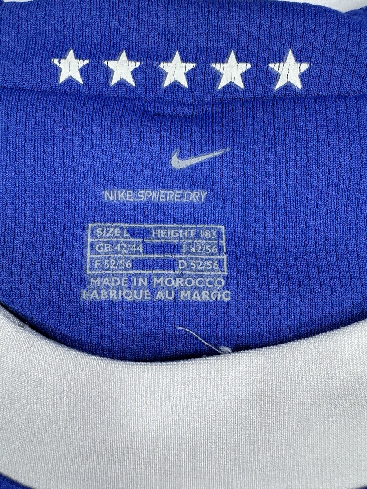 Brazil 2006 World Cup Ronaldinho Away Football Shirt Jersey Size L