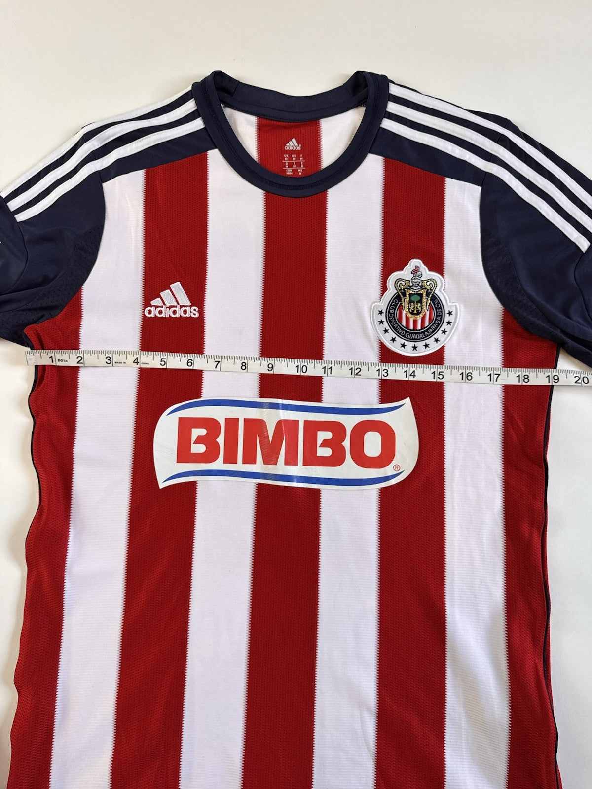 Chivas 2013 2014 Omar Bravo Home Football Shirt Jersey Size M Check Description 