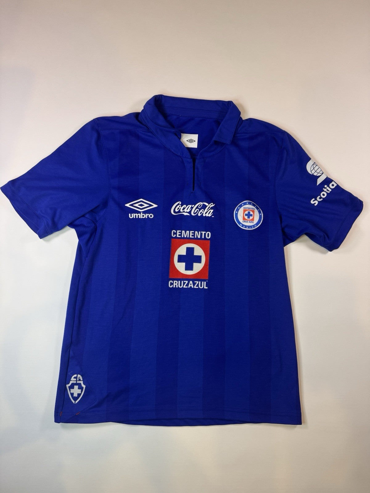 Cruz Azul 2013 2014 Chaco Gimenez Home Football Shirt Jersey Size M | Check Desc