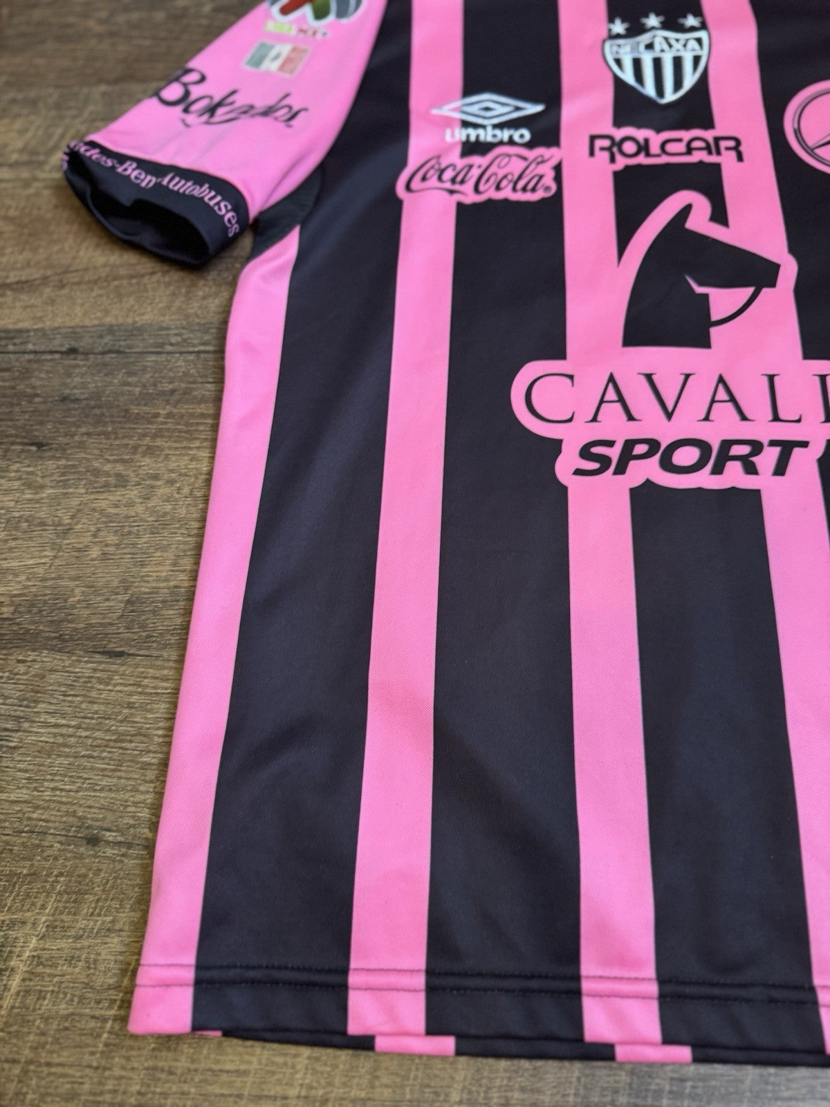 Edson Puch Necaxa Jersey Team Issue Liga MX Rare Utileria Rayos Del necaxa