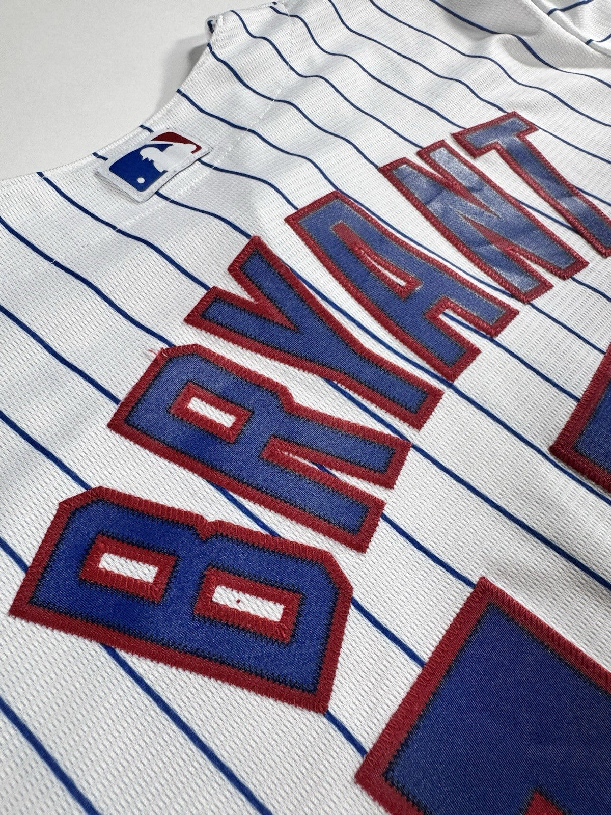 Chicago Cubs Majestic 2016 World Series Kris Bryant #17 Cool Base Jersey Size L