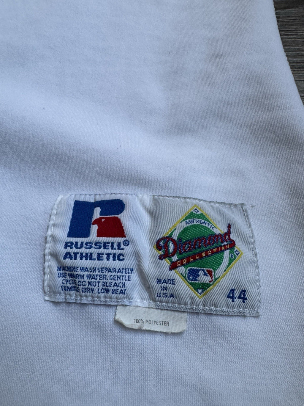 Boston Red Sox Russell Athletic Diamond Collection MLB Jersey Size 44