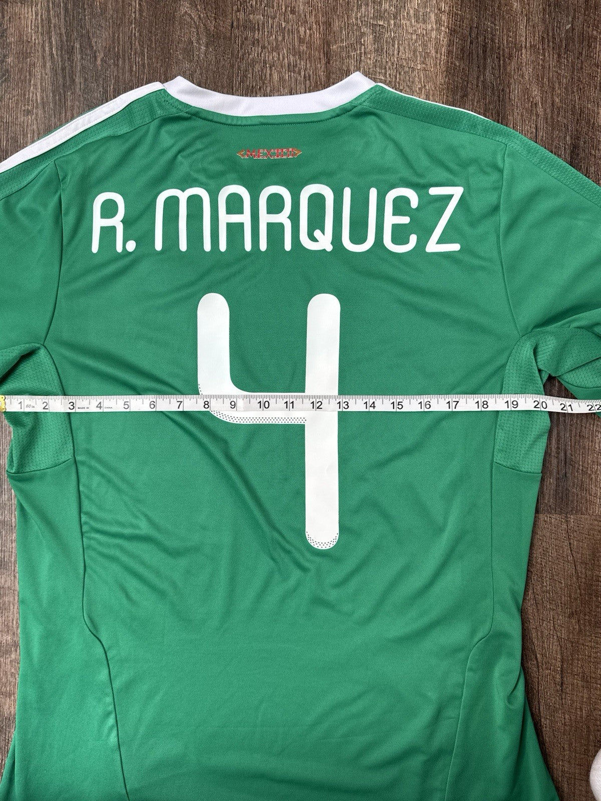 Rafa Marquez Mexico 2011 Gold Cup Jersey Sz L | Adidas El Tri 