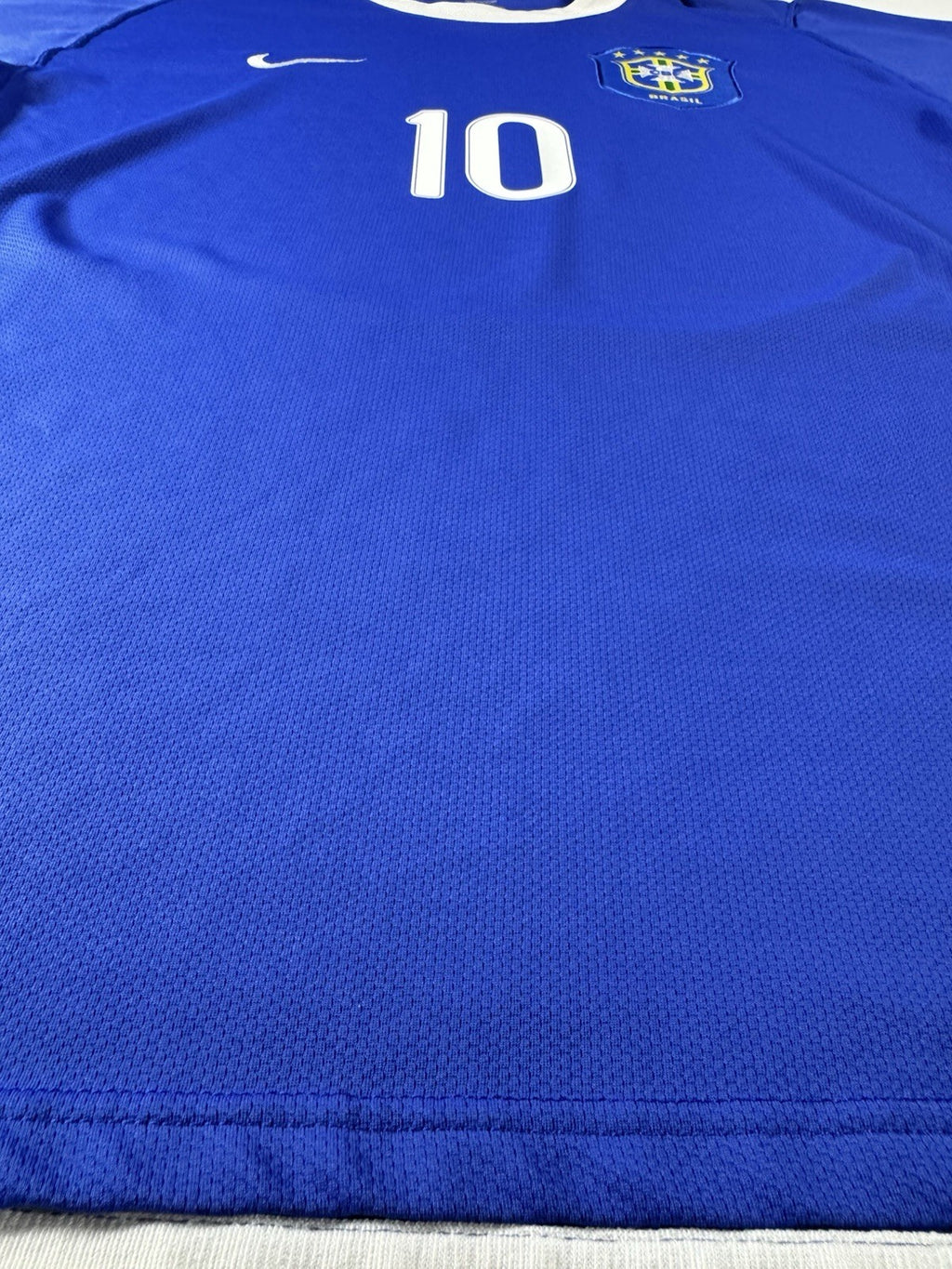 Brazil 2006 World Cup Ronaldinho Away Football Shirt Jersey Size L
