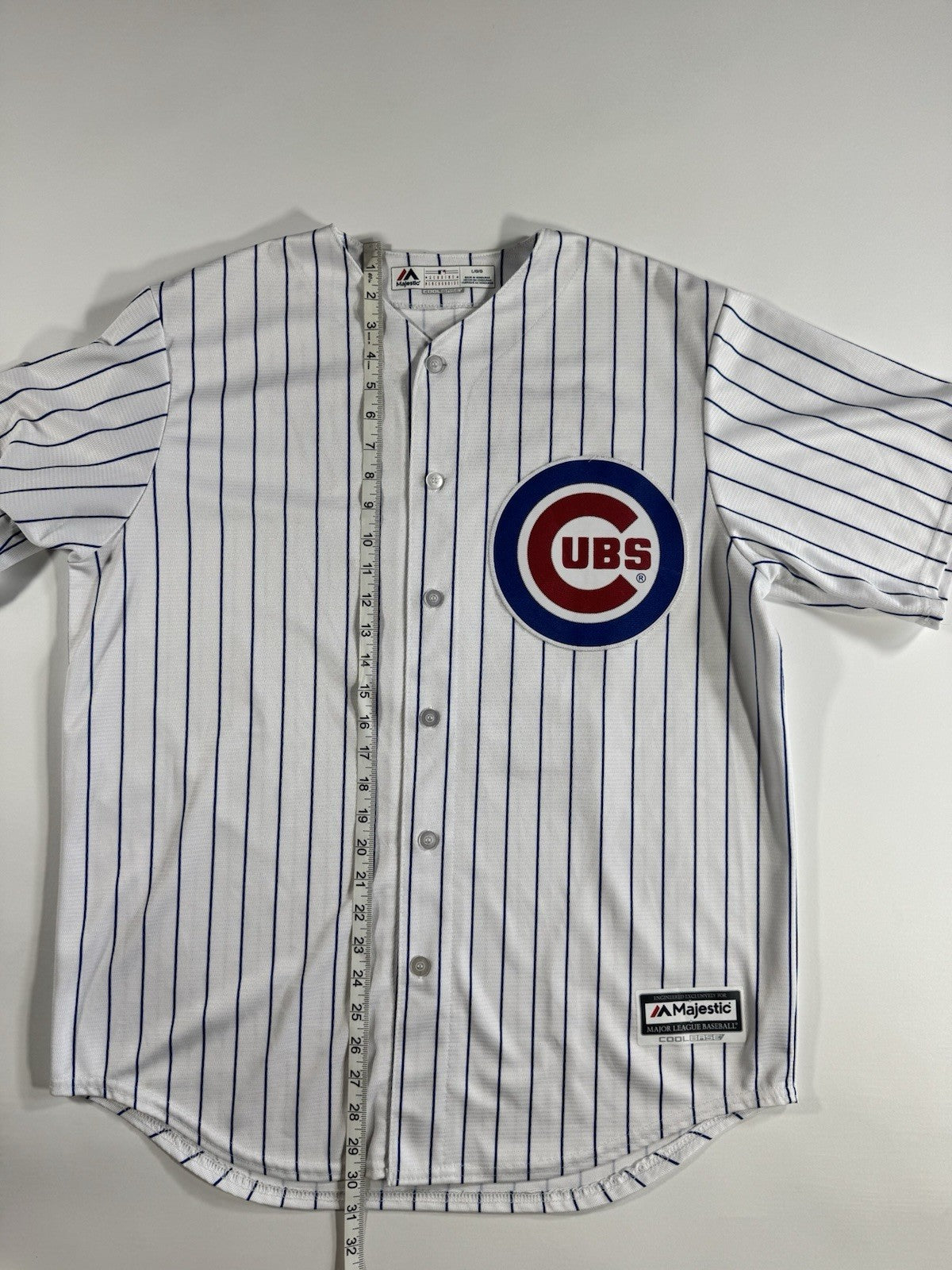 Chicago Cubs Majestic 2016 World Series Kris Bryant #17 Cool Base Jersey Size L