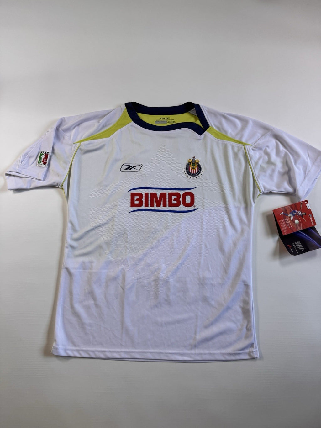 Omar Bravo Chivas 2007 - 08 Jersey XL | Reebok Liga MX Vintage NWT | Guadalajara
