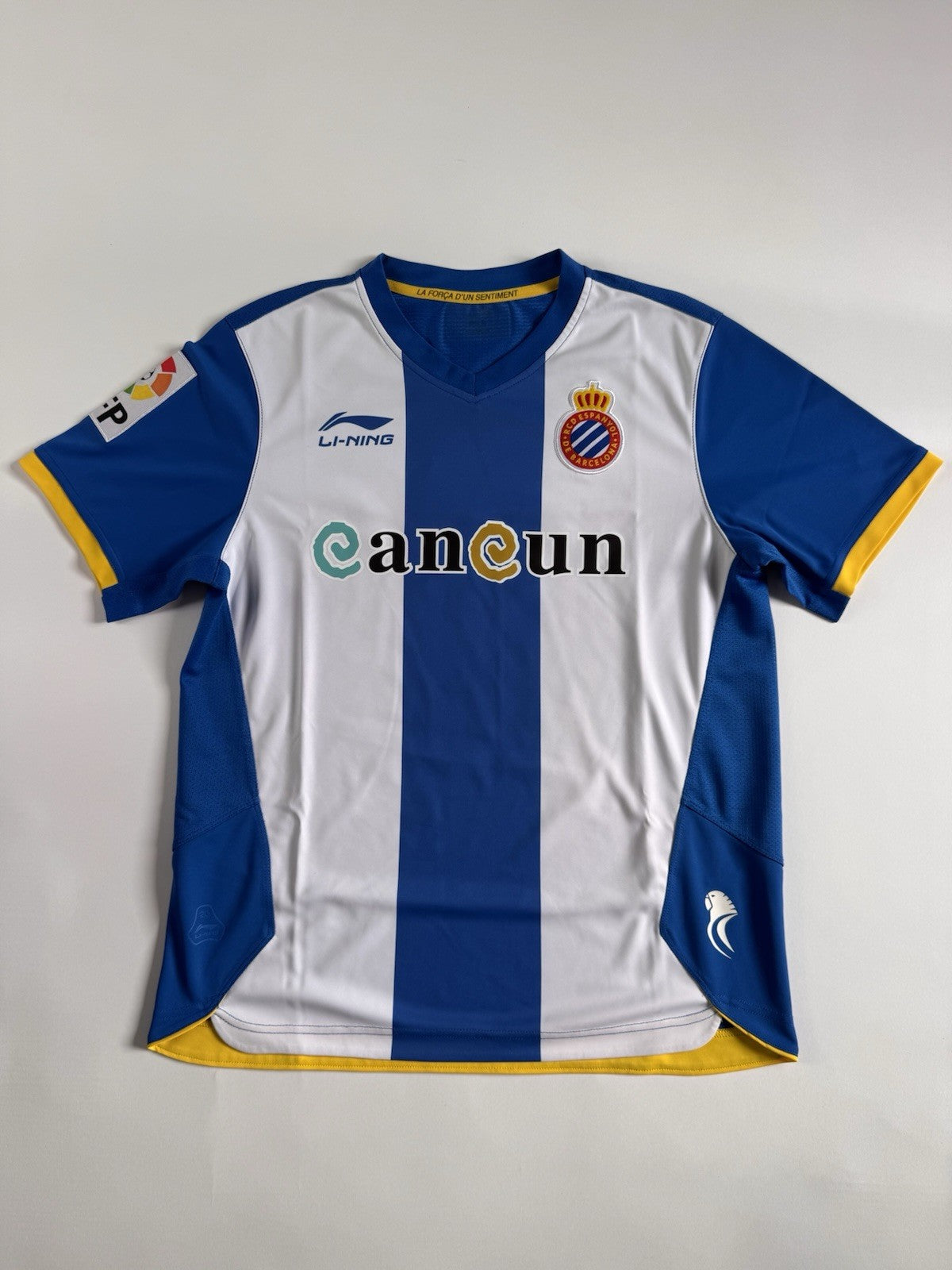Espanyol 2011 2012 Hector Moreno Home Football Shirt Jersey Size M