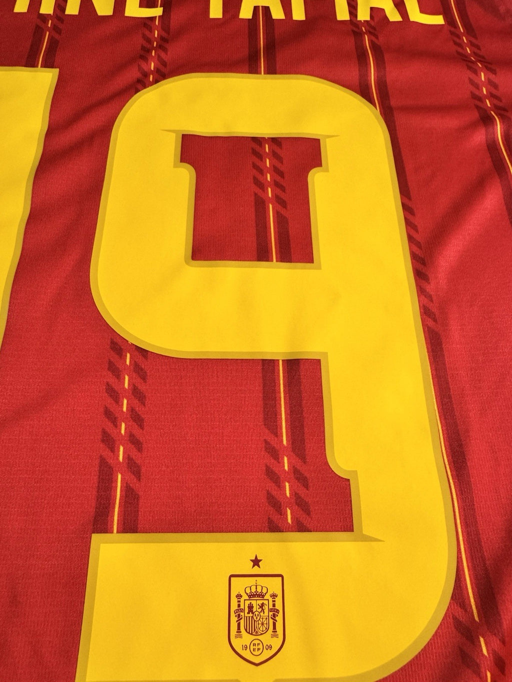Spain 2026 World Cup Final Lamine Yamal Fan Vers Jersey Size L | MINT Check Desc