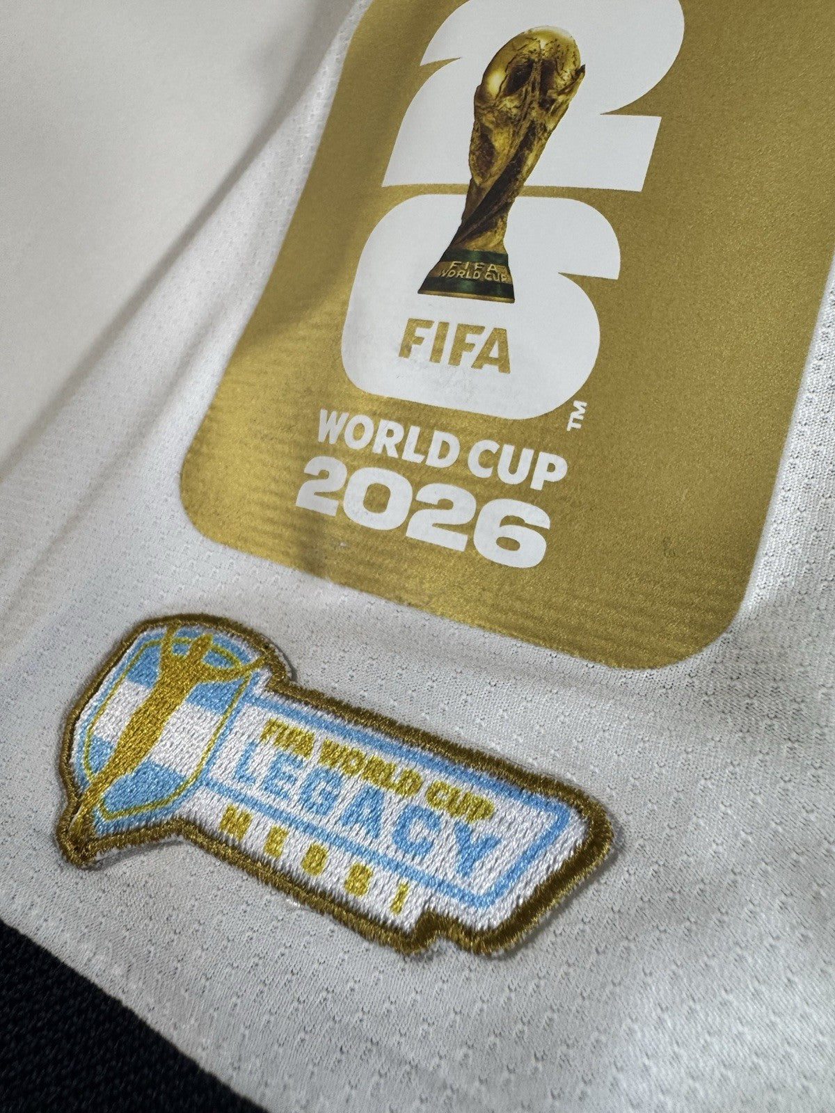 Argentina Lionel Messi Player Version Match Detail vs Egypt Jersey Size L NWT