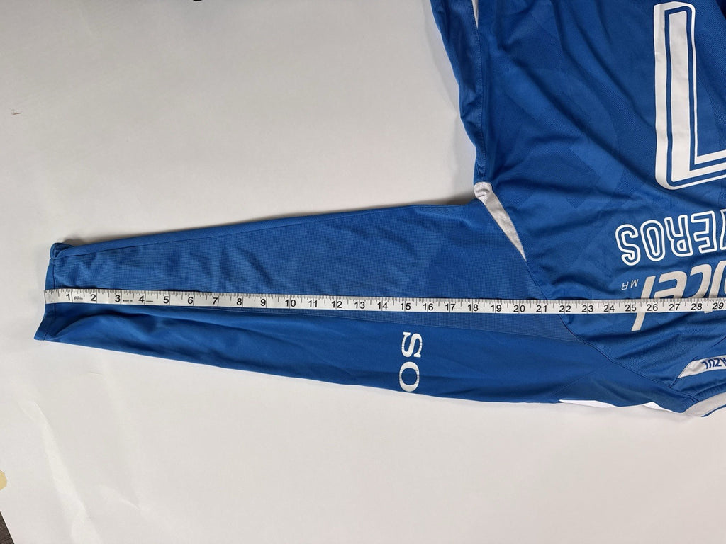 Cruz Azul 2008 09 Cristian Riveros Long Sleeve Home Football Shirt Jersey Size M