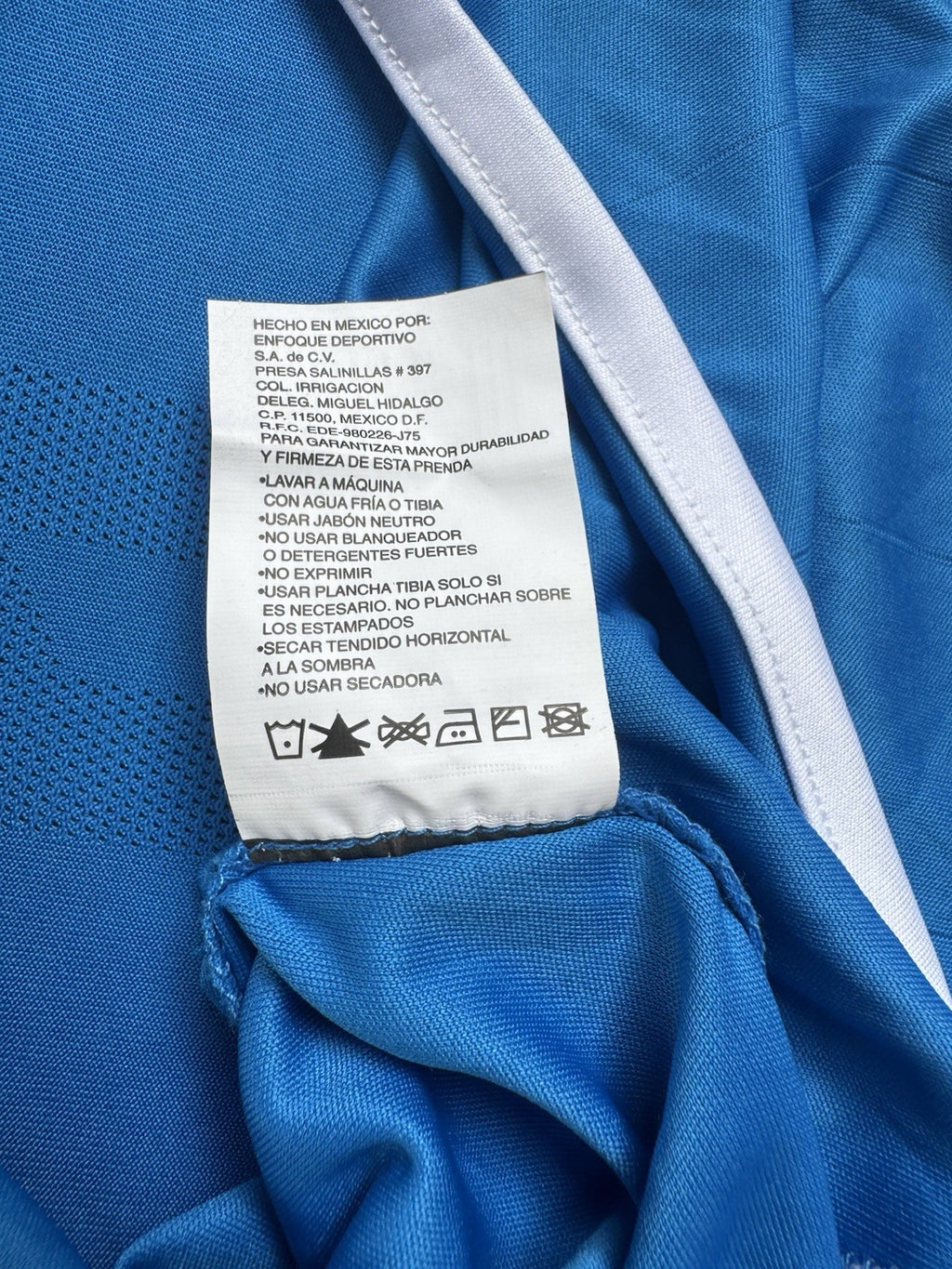 Chaco Gimenez Cruz Azul 2009-10 Home Jersey S | Umbro Liga MX NWT