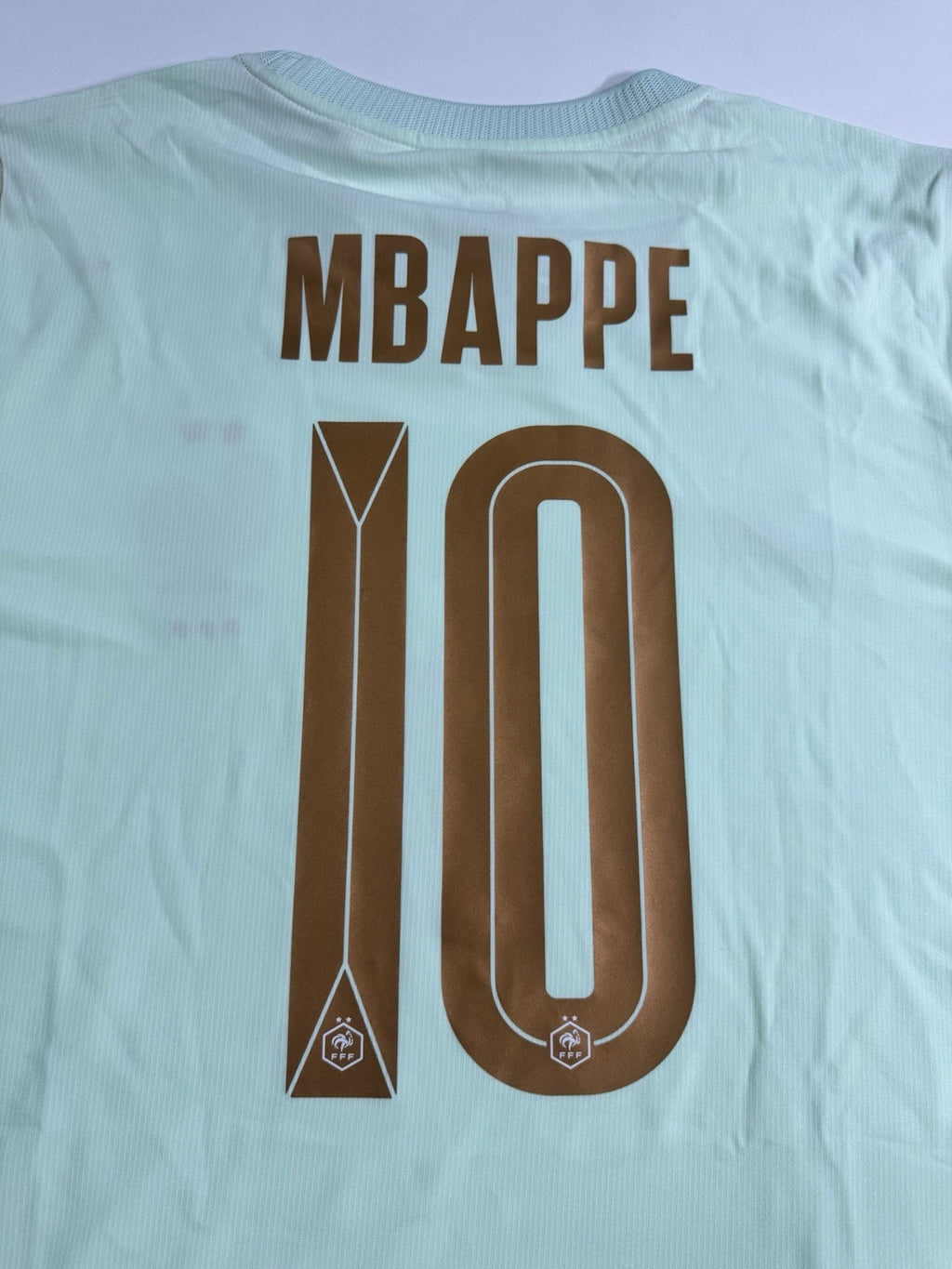 France 2026 World Cup Kylian Mbappe Fan Version WC Patches Away Jersey Size L