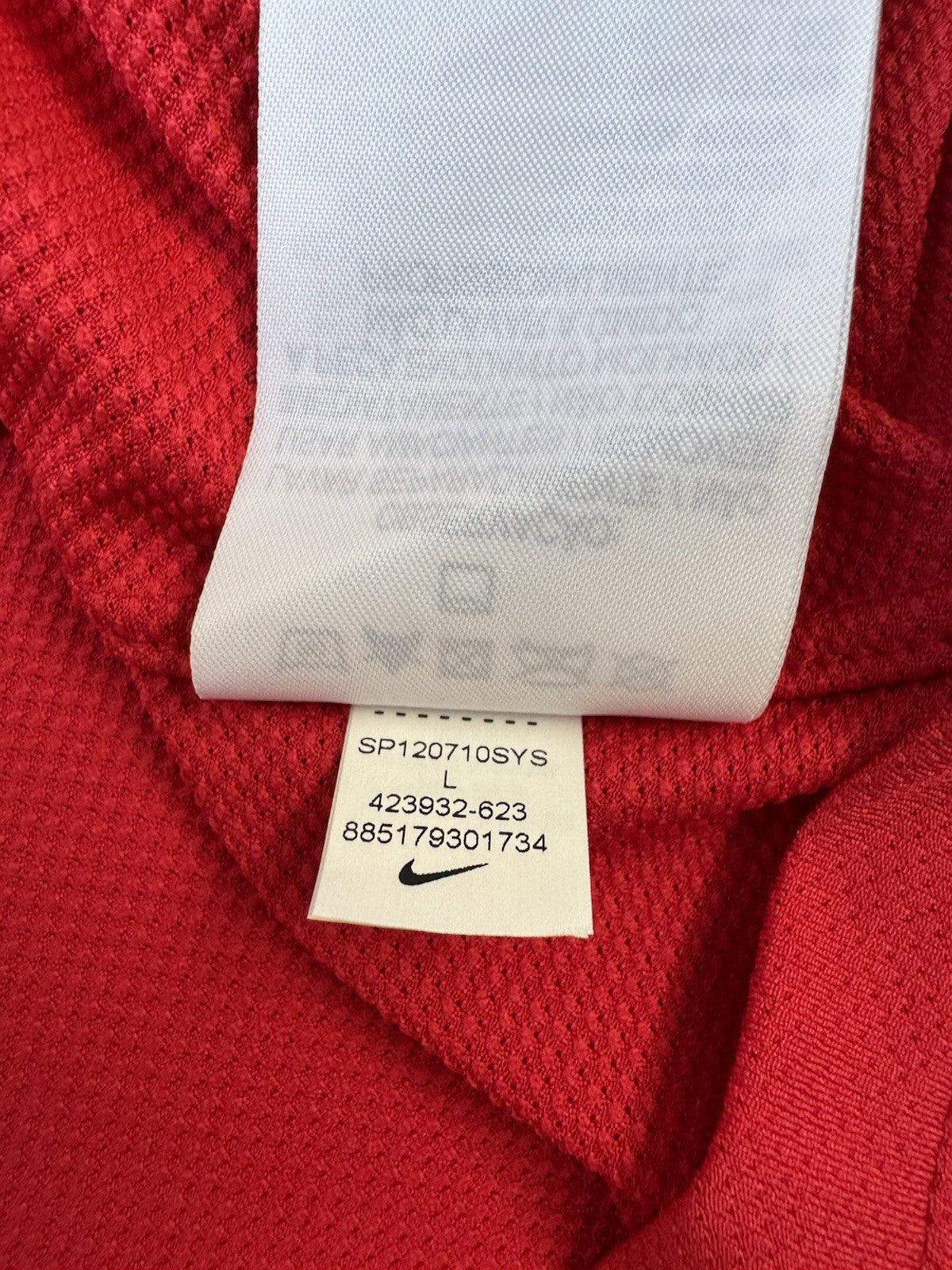 Manchester United 2011 2012 Wayne Rooney Home Football Shirt Jersey NWT Size L 