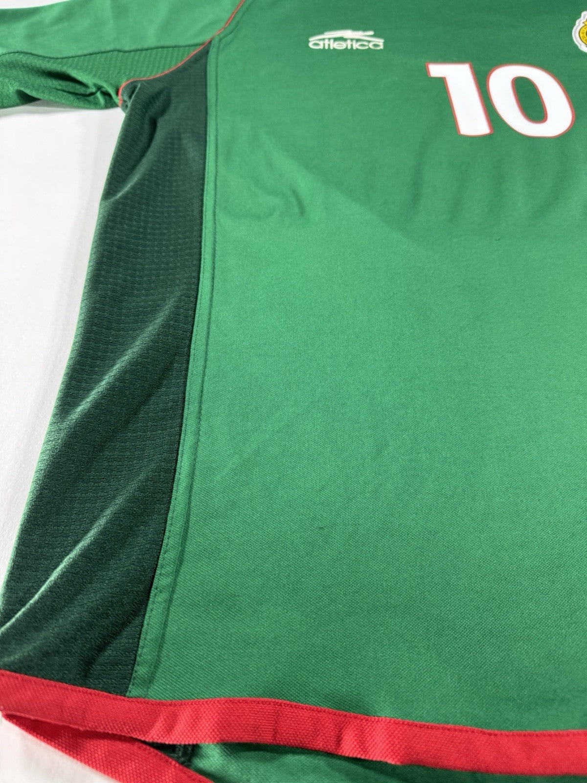 Mexico 2001 Cuauhtemoc Blanco Home Football Shirt Jersey Size L