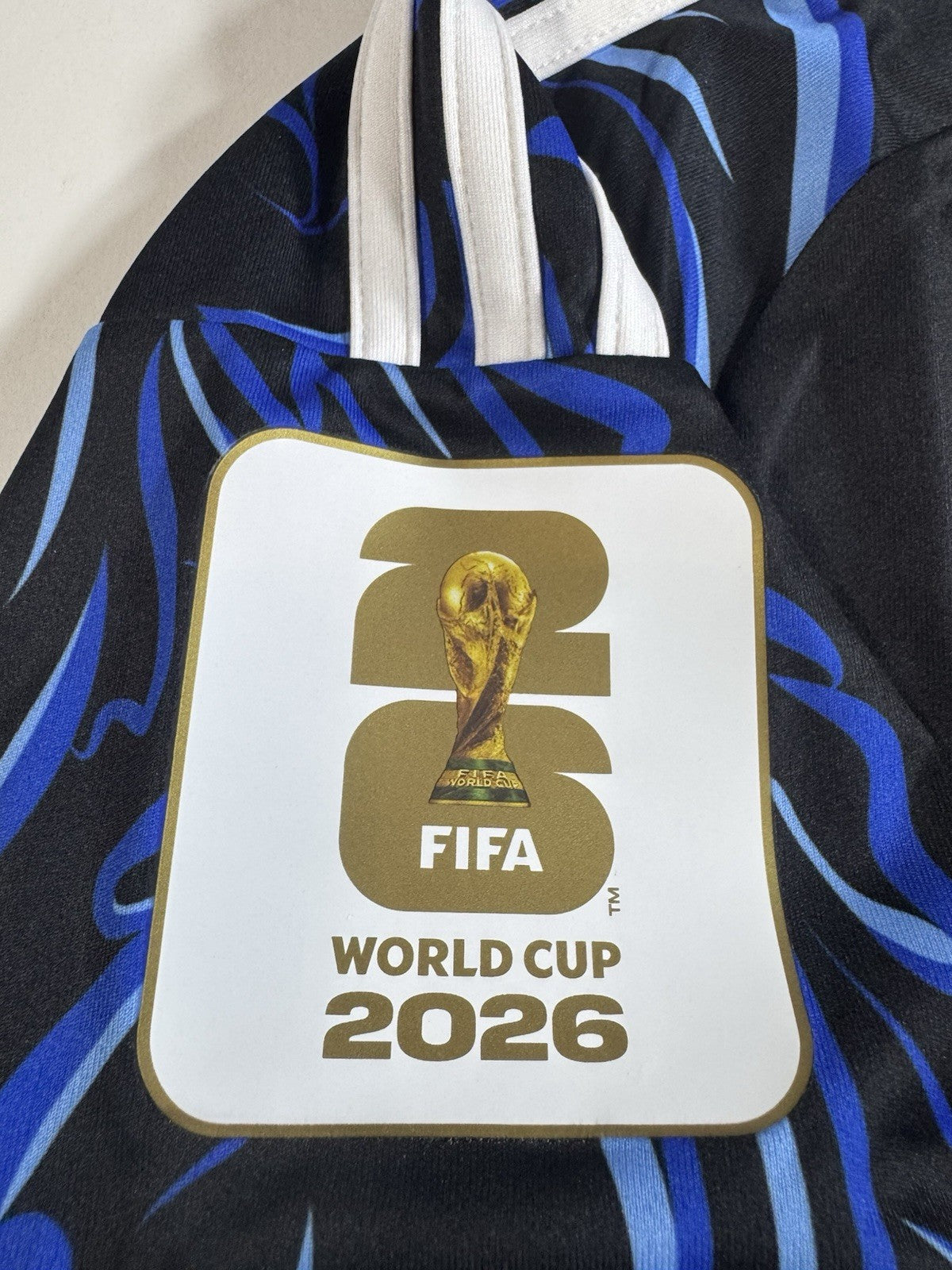Argentina 2026 World Cup Lionel Messi Away Match Detail V England WC Patches NWT