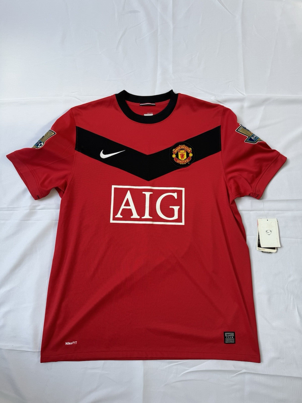 Manchester United 2009 2010 Wayne Rooney Football Shirt Jersey NWT Size L