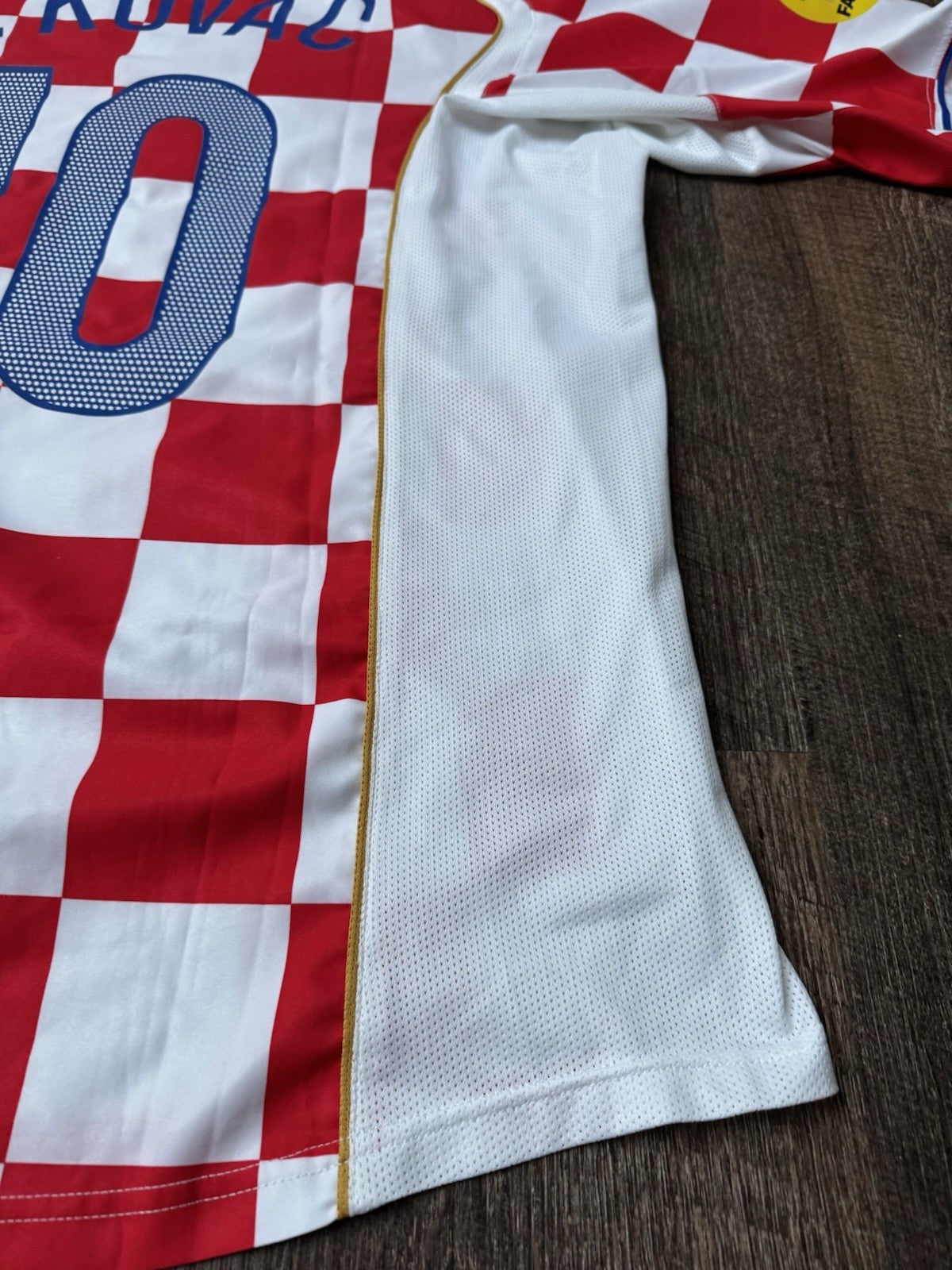 Niko Kovač Croatia 2004 Home Soccer Jersey Size L | Niko Kovac