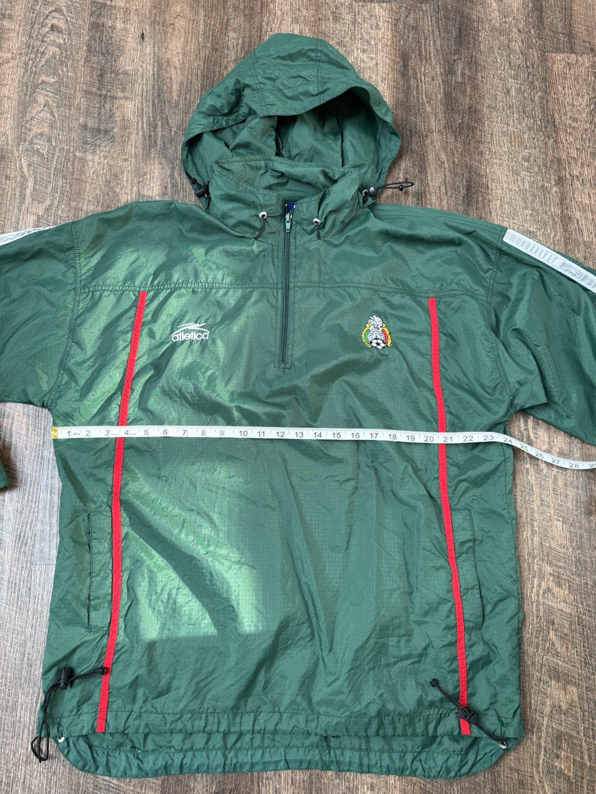Mexico National Team 2000s Atletica Windbreaker Jacket Vintage Size L 