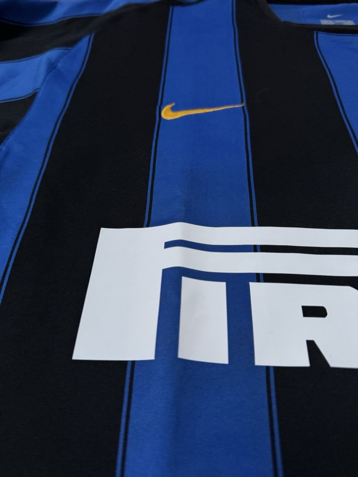 Inter Milan Adriano 2003/04 Home Jersey Size XL UCL Champions League 