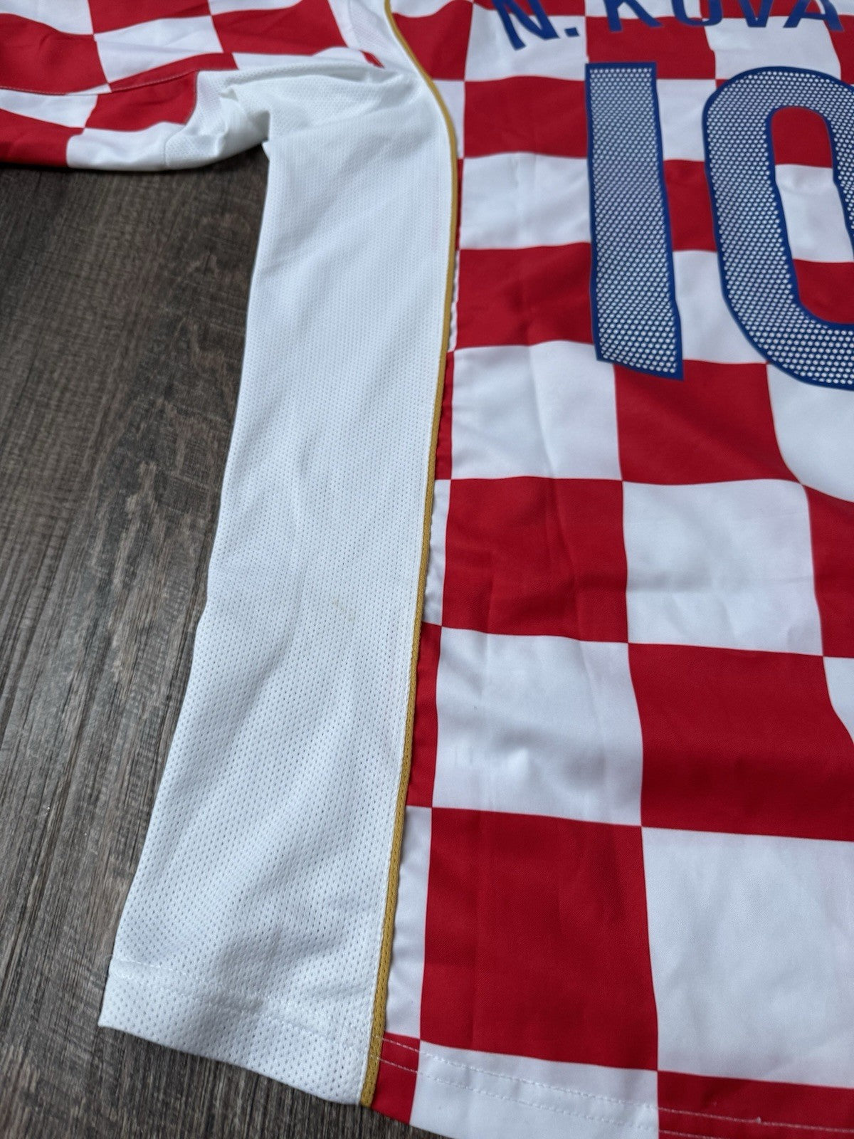Niko Kovač Croatia 2004 Home Soccer Jersey Size L | Niko Kovac