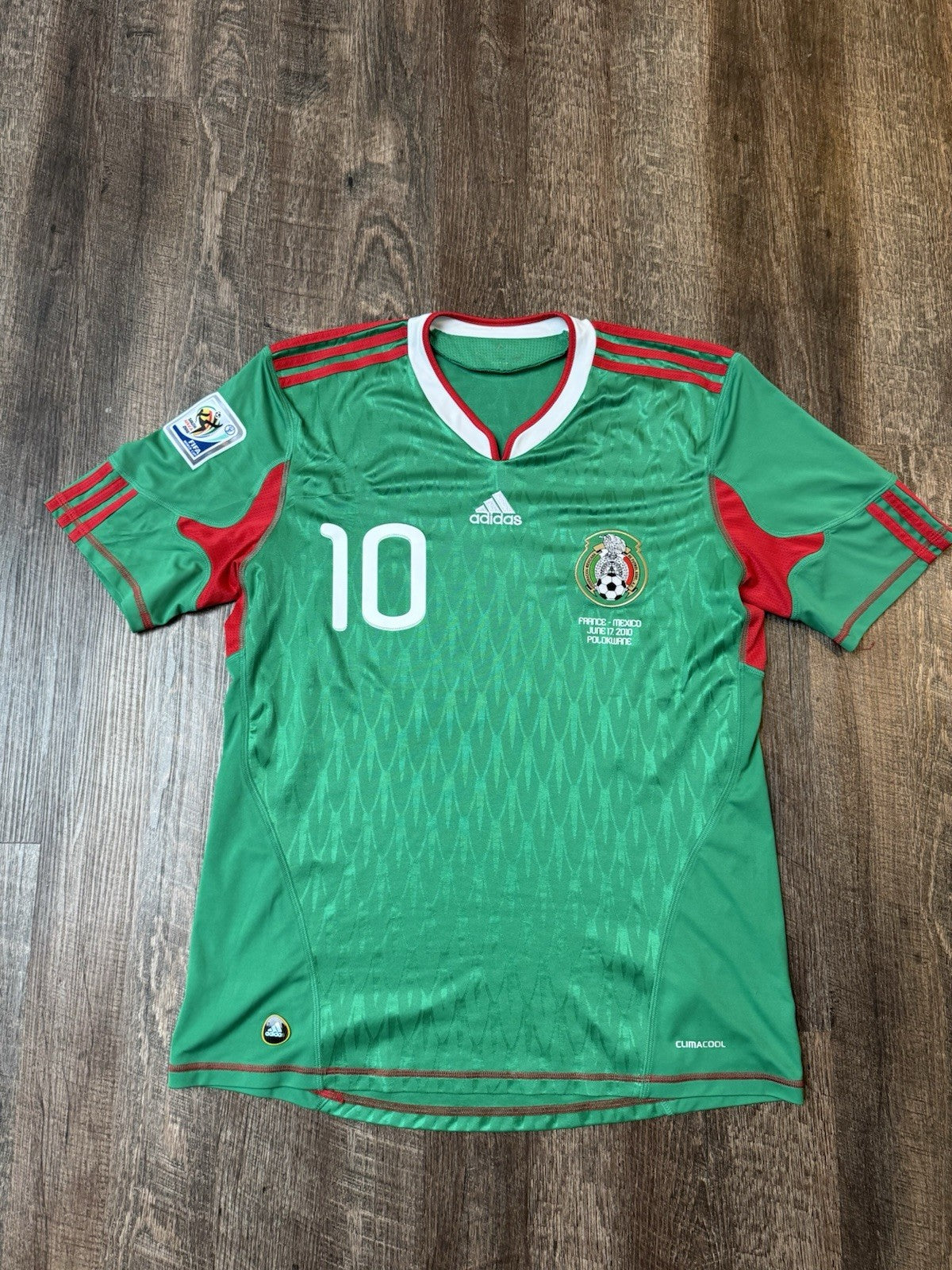 Cuauhtemoc Blanco Mexico 2010 Jersey L | World Cup South Africa 2010